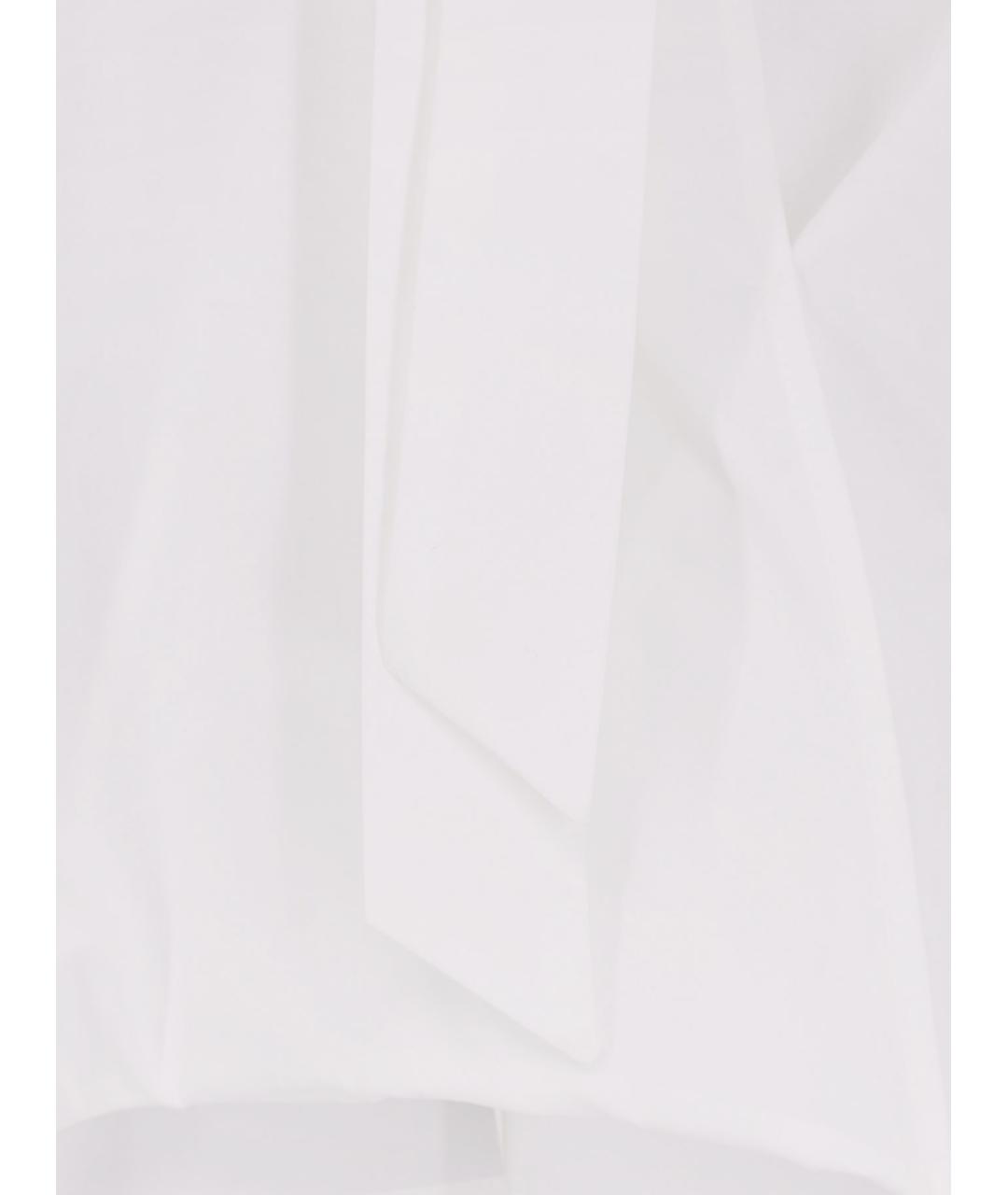 ALYSI Белая хлопковая рубашка, фото 3