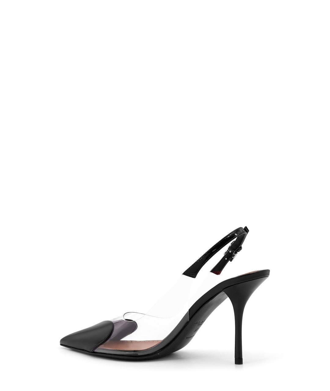 ALAIA Черные кожаные туфли, фото 3