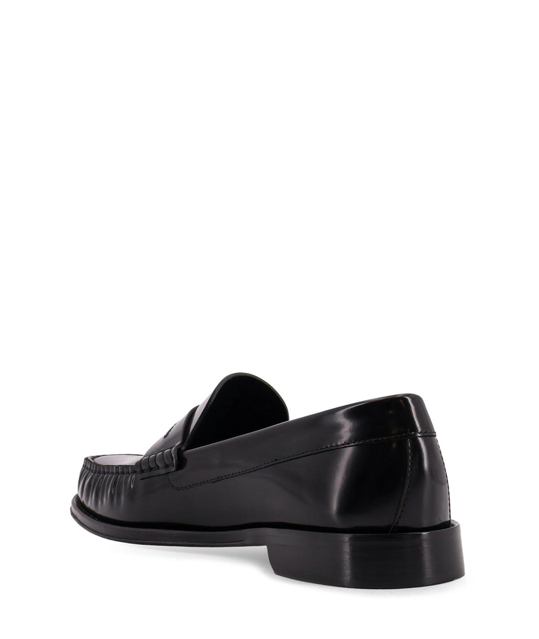 TOM FORD Черные кожаные лоферы, фото 3