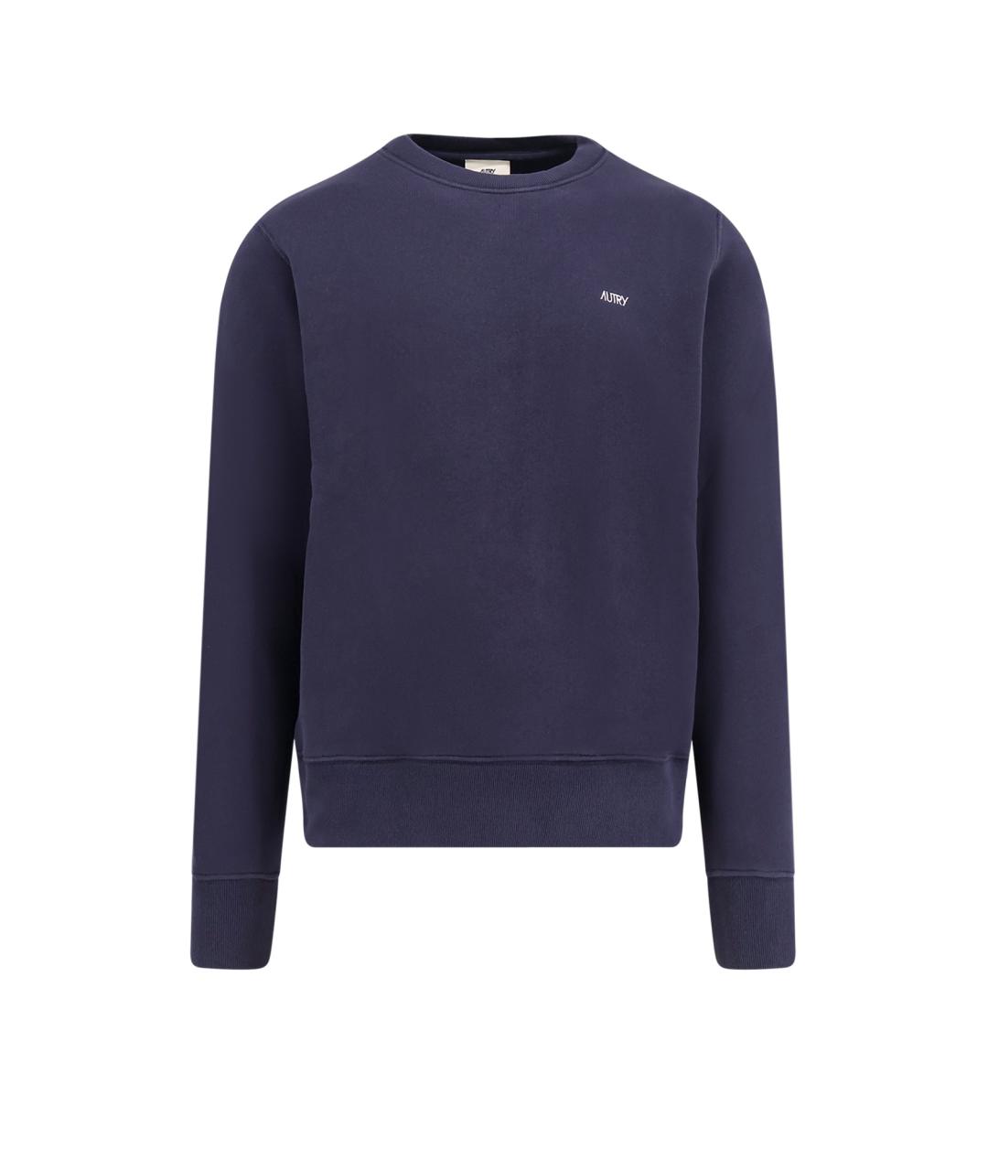AUTRY Синий хлопковый джемпер / свитер, фото 1