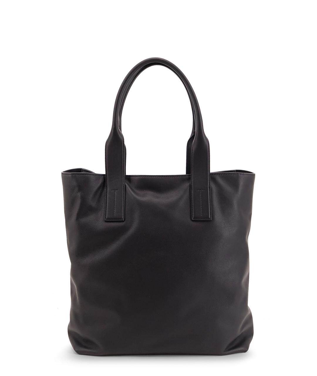 TOM FORD Черная кожаная сумка тоут, фото 2