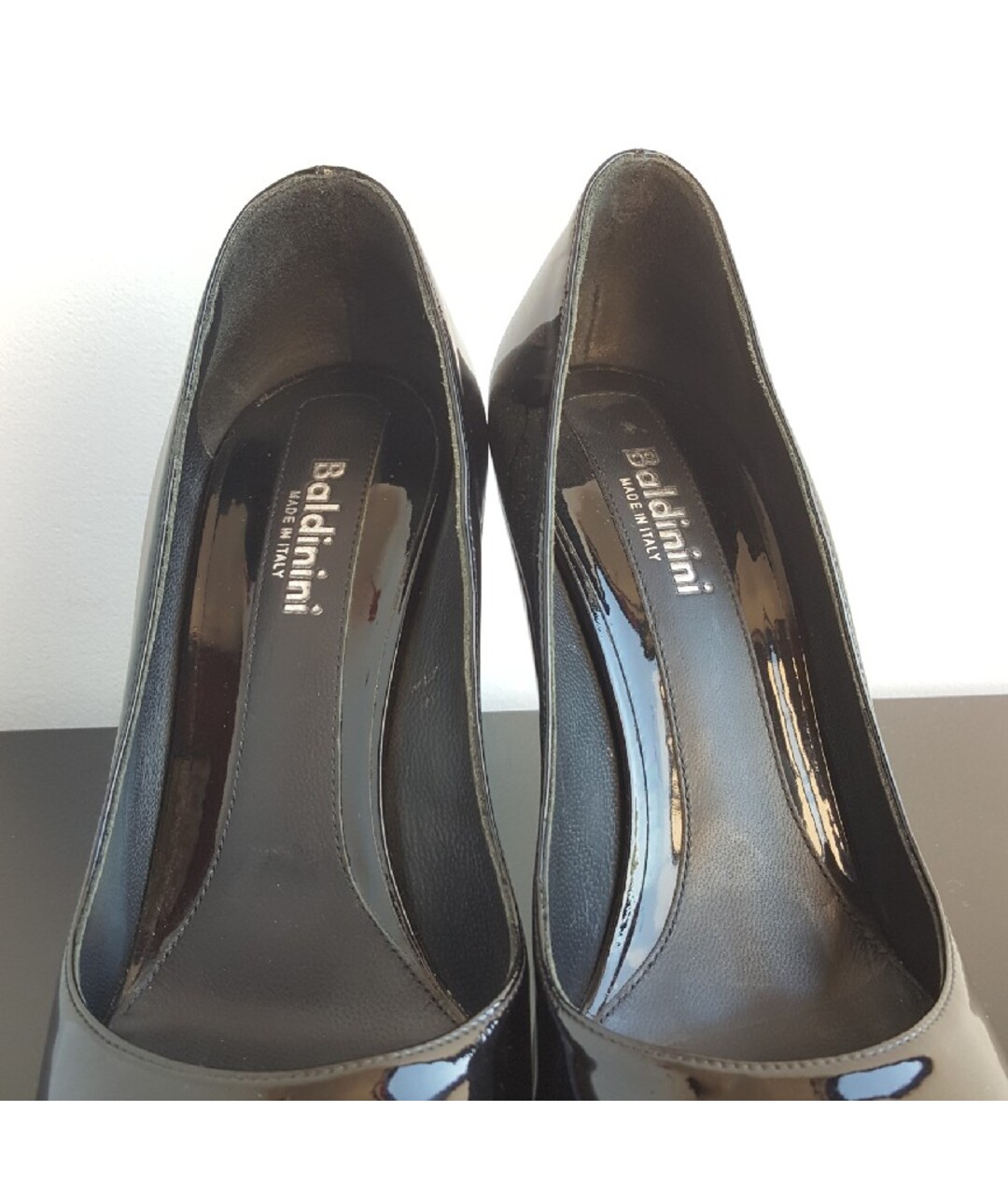 BALDININI Черные туфли из лакированной кожи, фото 7