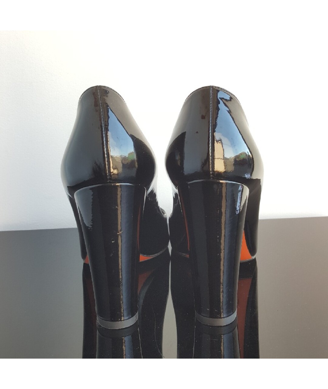 BALDININI Черные туфли из лакированной кожи, фото 4