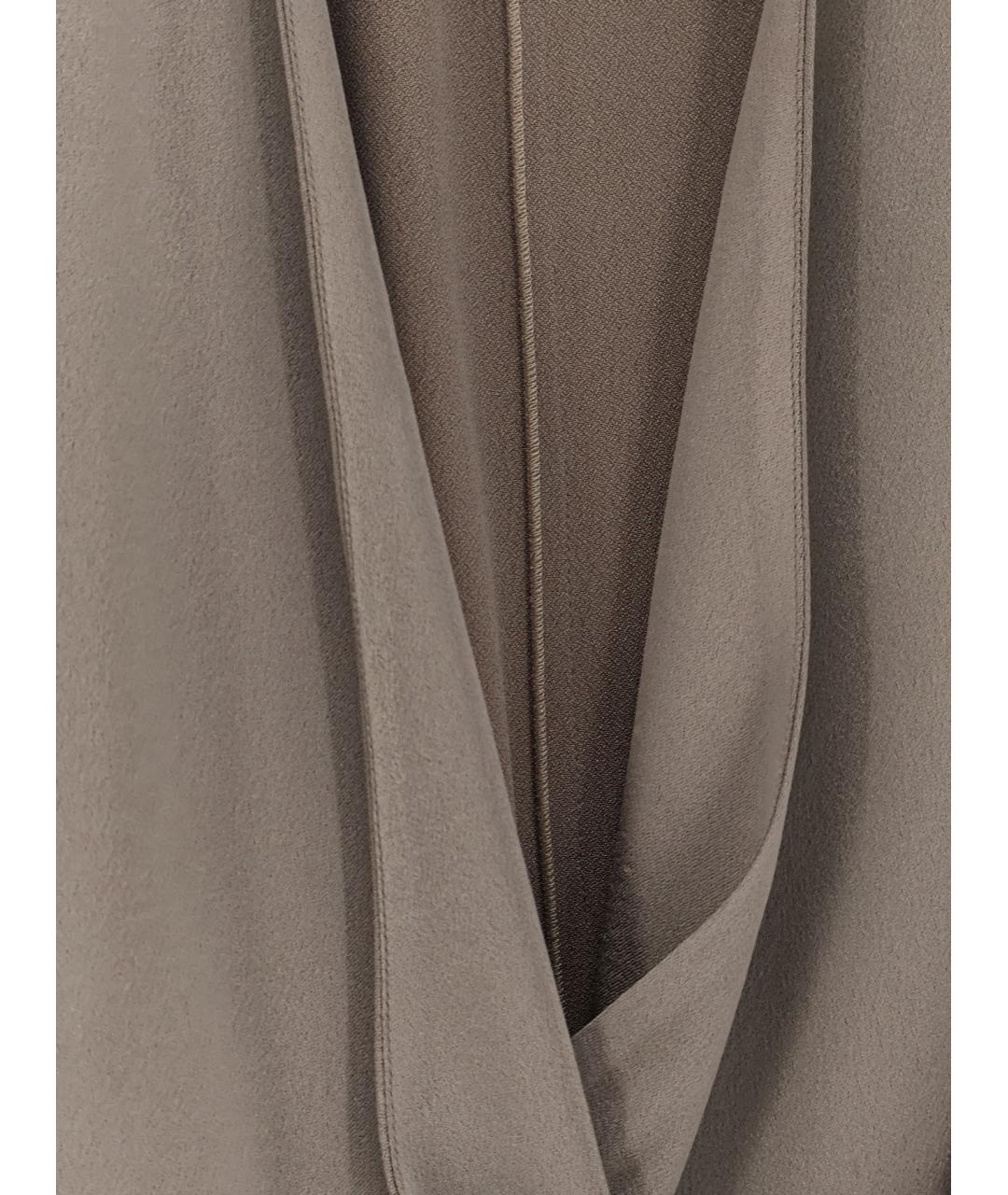 ALYSI Бежевая ацетатная футболка, фото 3