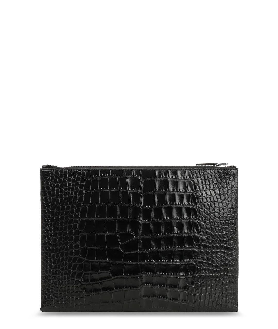 TOM FORD Черная кожаная папка для документов, фото 2