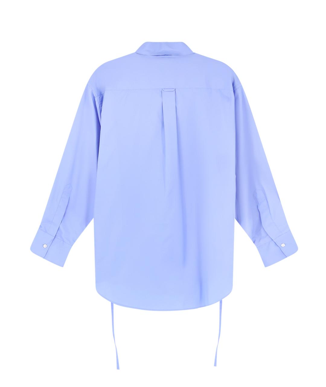 ASPESI Голубая хлопковая рубашка, фото 2