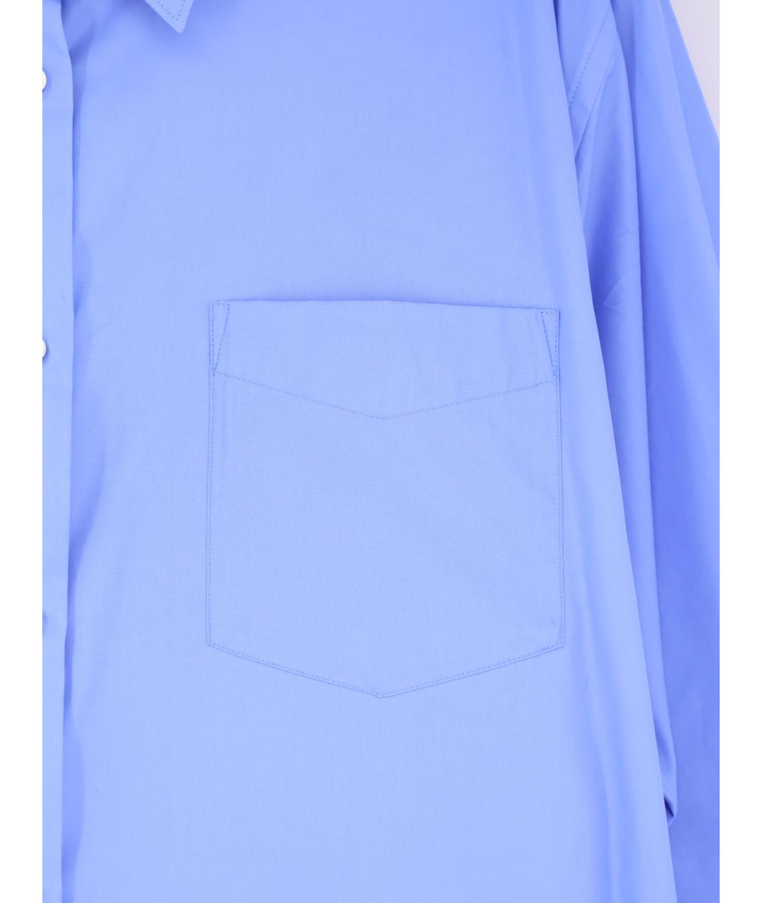 ASPESI Голубая хлопковая рубашка, фото 3