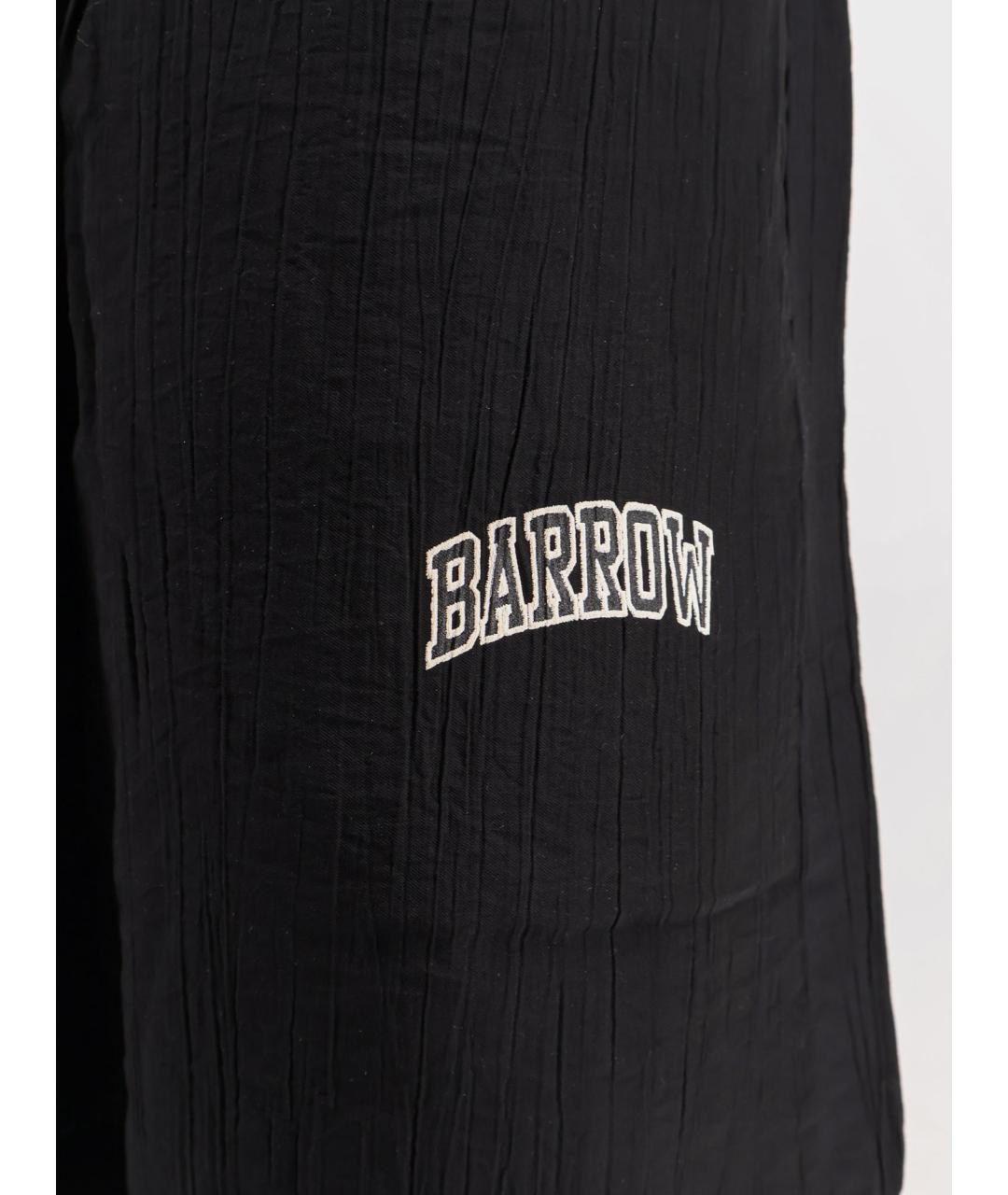 BARROW Черные вискозные шорты, фото 3