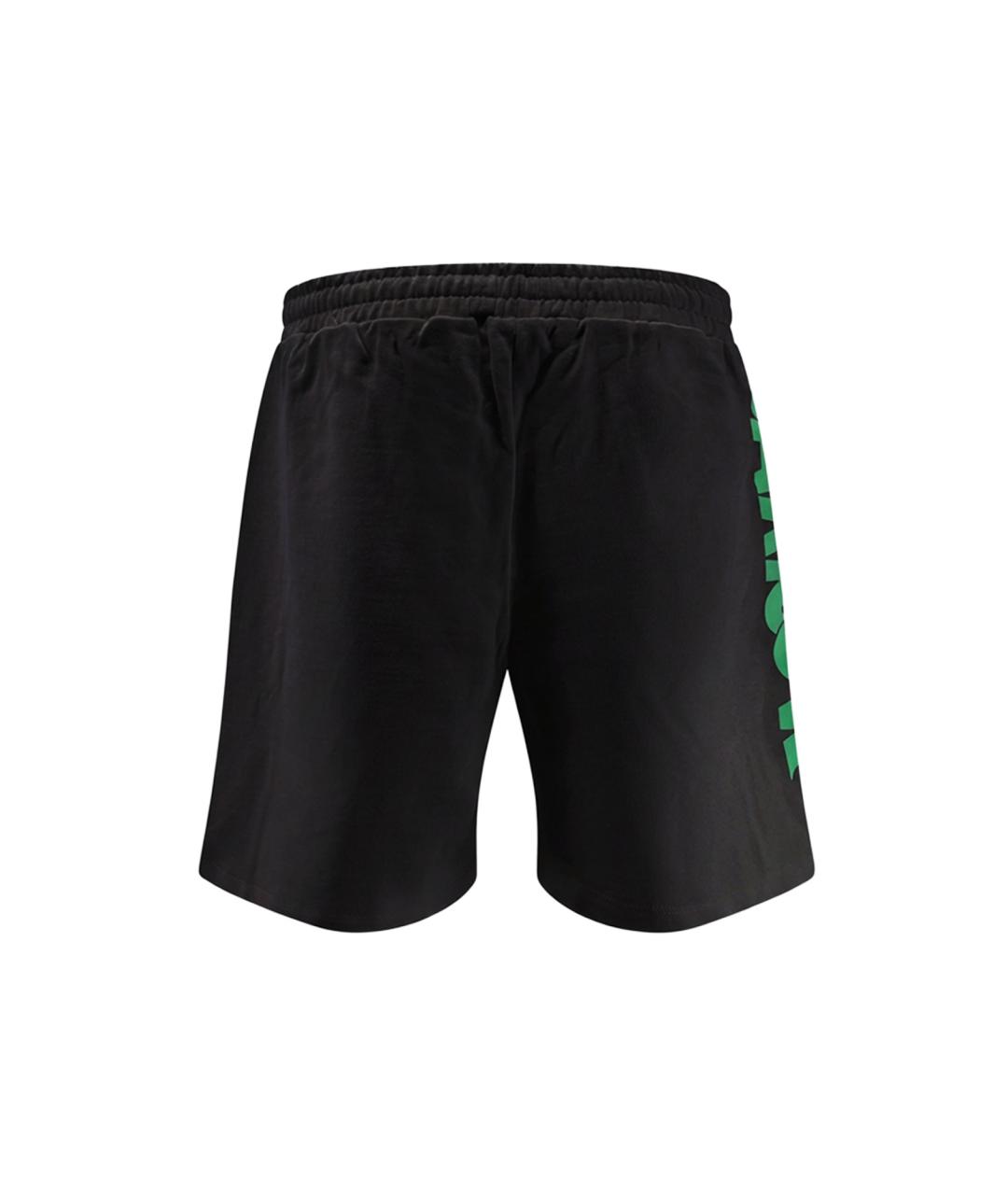 BARROW Черные хлопковые шорты, фото 2