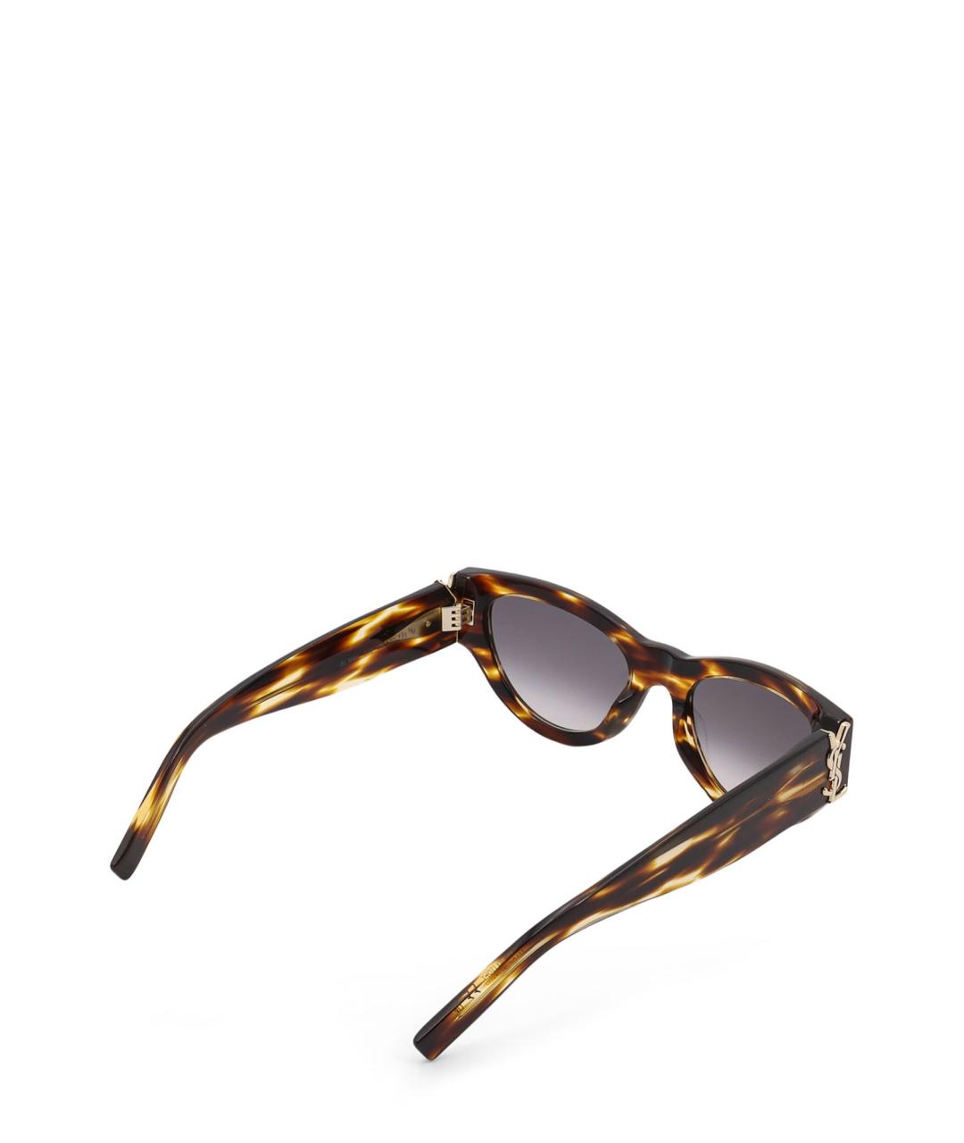 SAINT LAURENT Мульти пластиковые солнцезащитные очки, фото 3