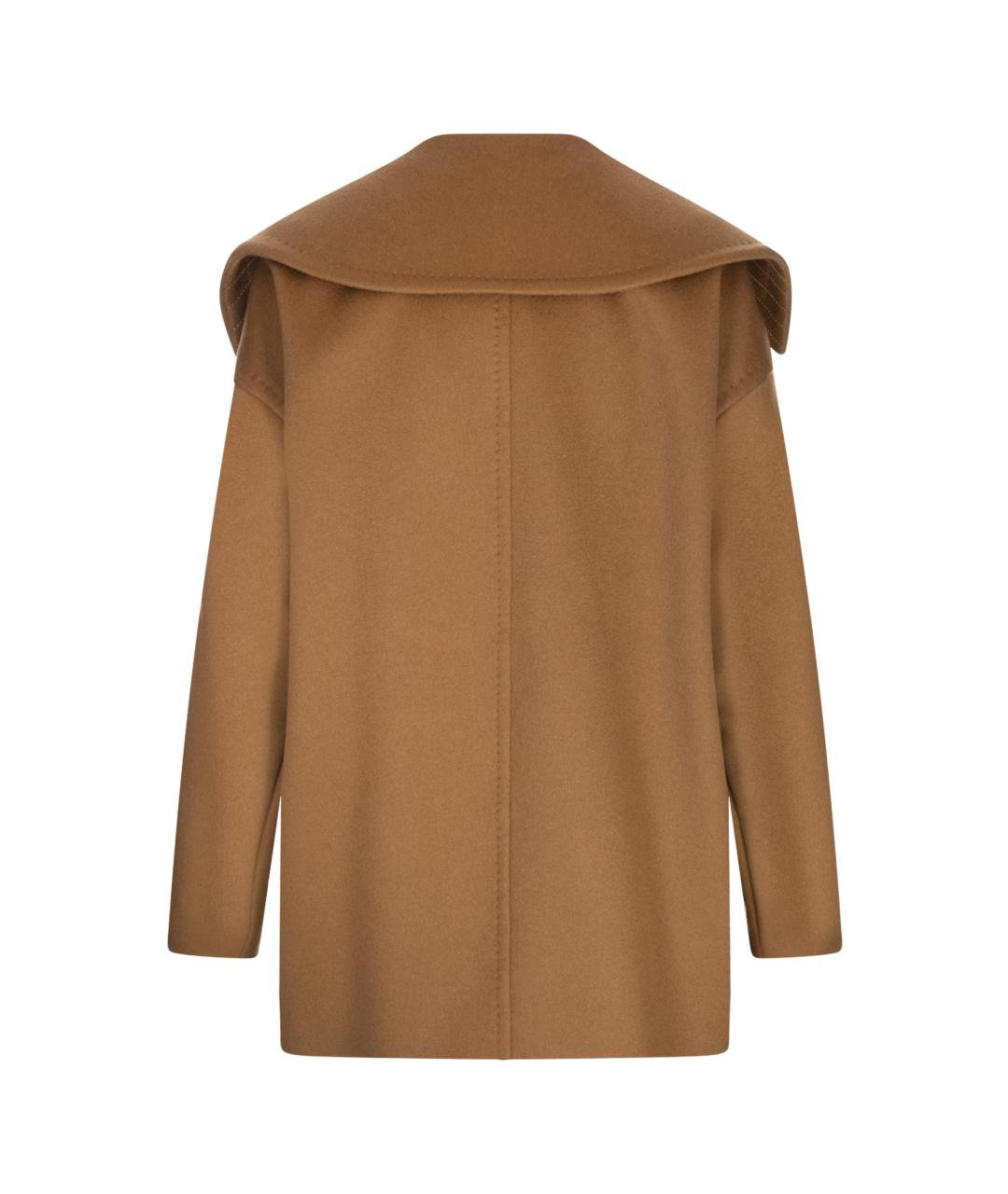 MAX MARA Бежевое кашемировое пальто, фото 2