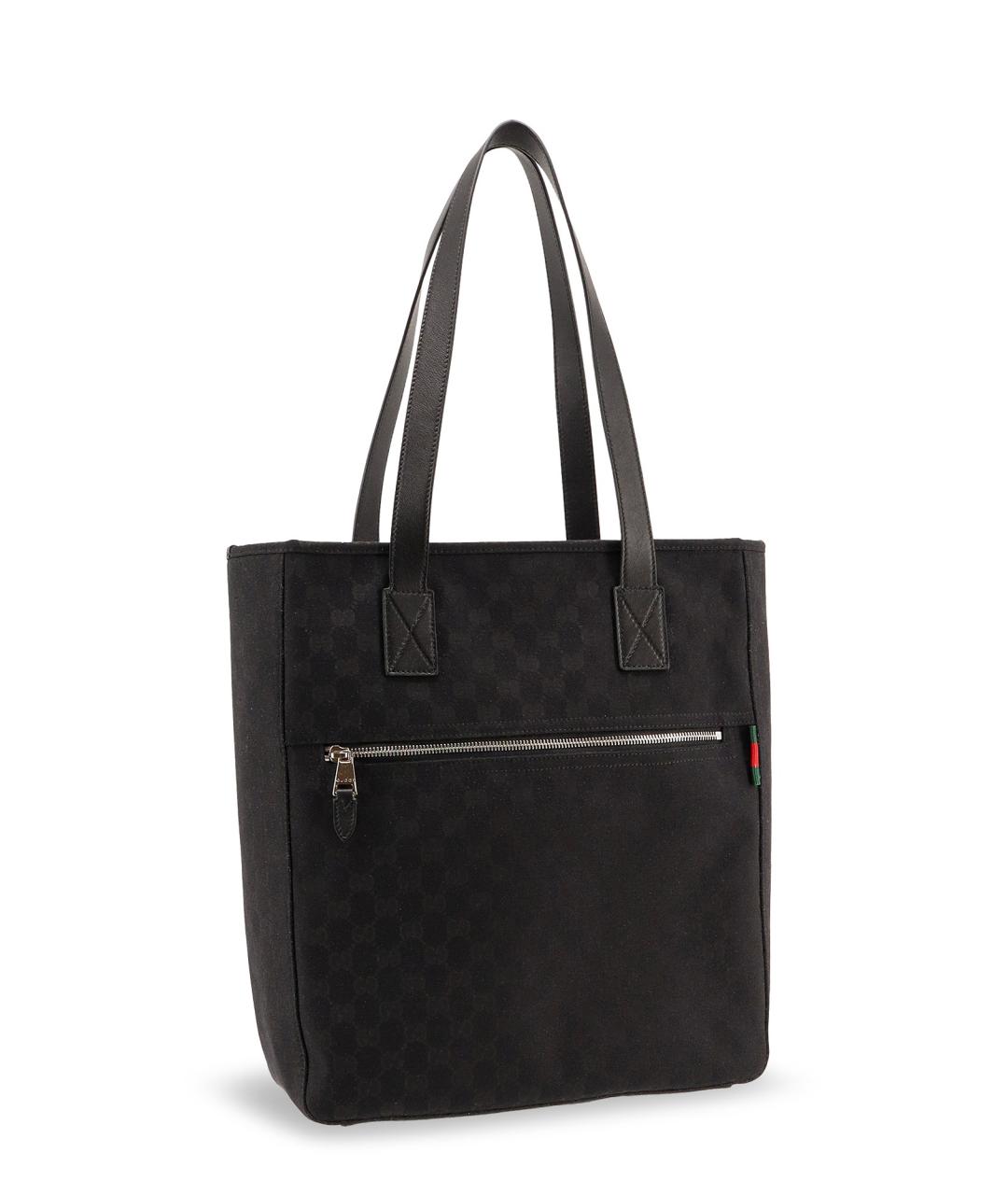 GUCCI Черная сумка тоут, фото 3