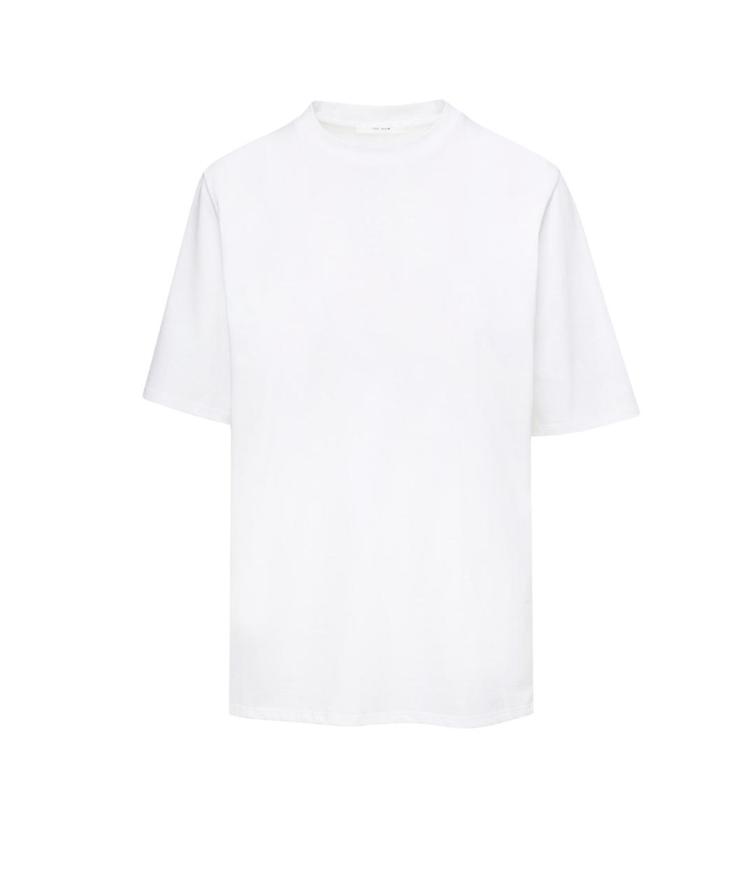 THE ROW Белая хлопковая футболка, фото 1