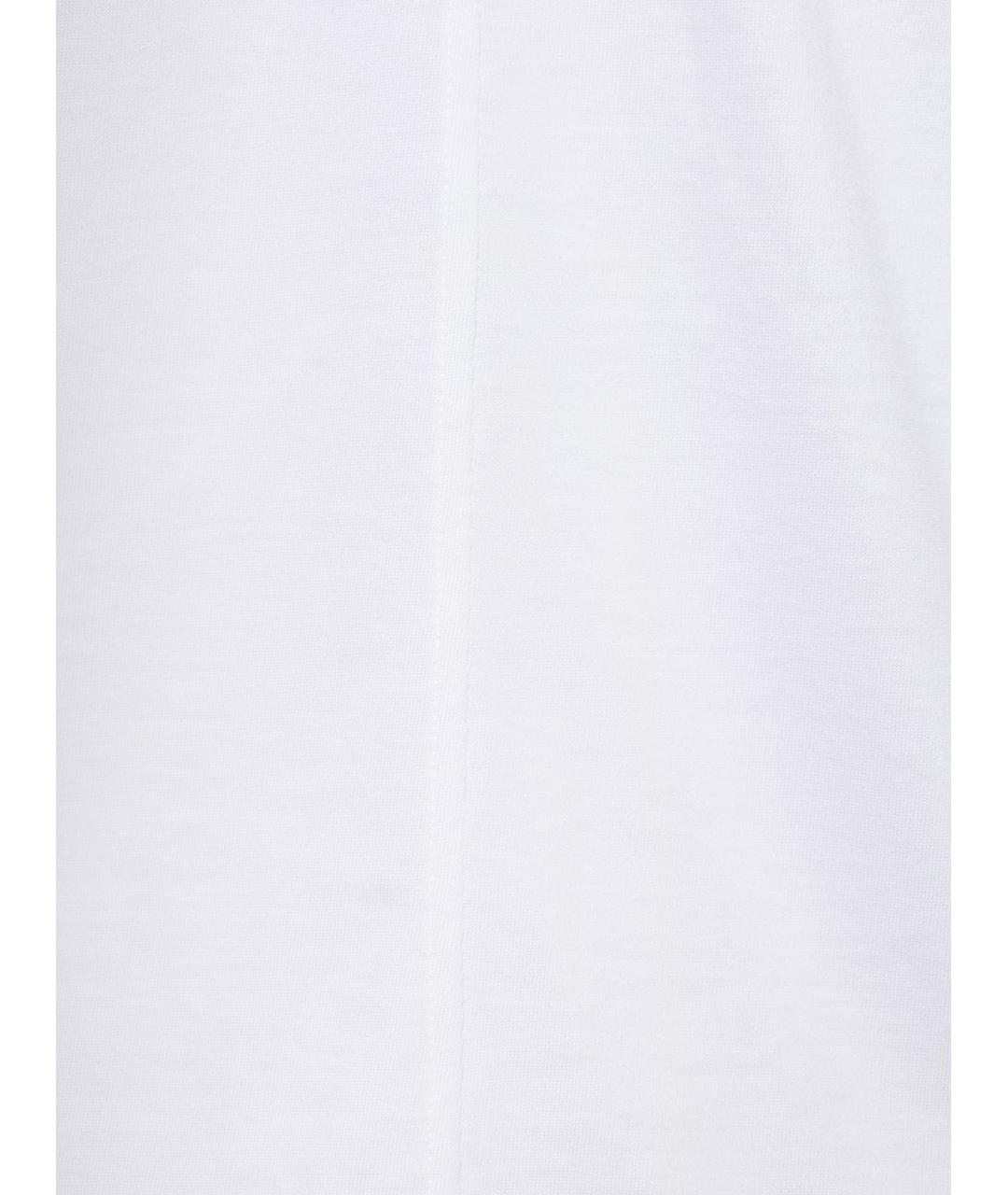 THE ROW Белая хлопковая футболка, фото 3