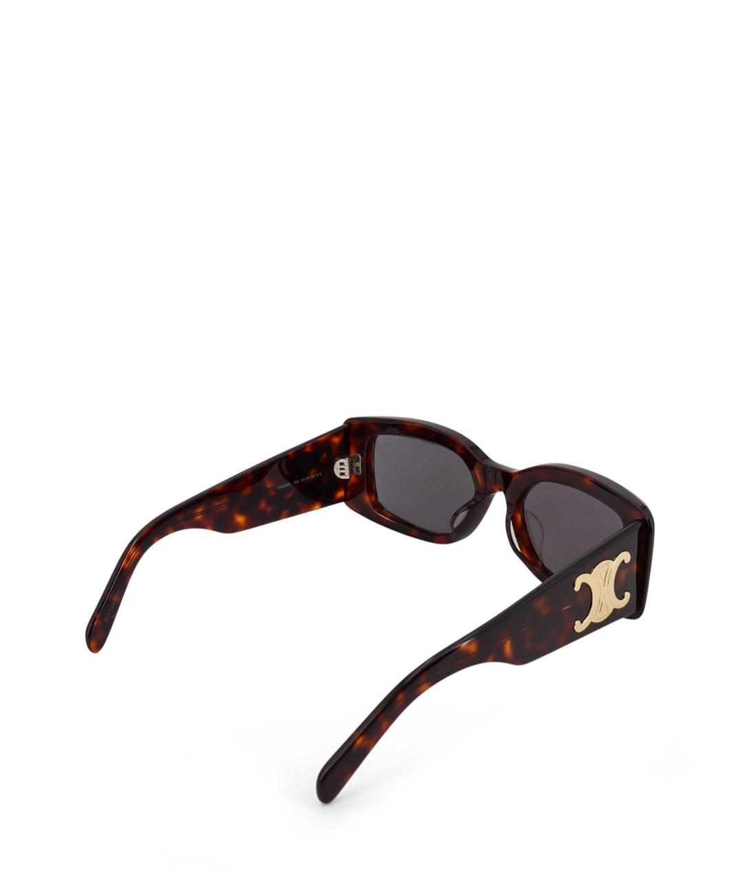 CELINE Мульти пластиковые солнцезащитные очки, фото 2