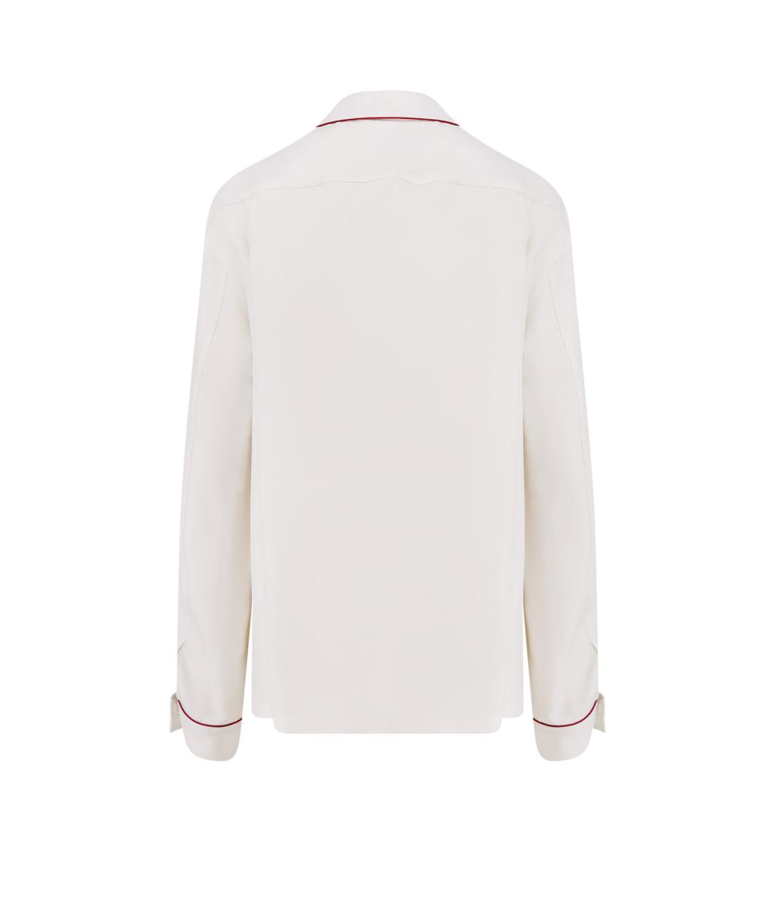 TOM FORD Бежевая шелковая рубашка, фото 2