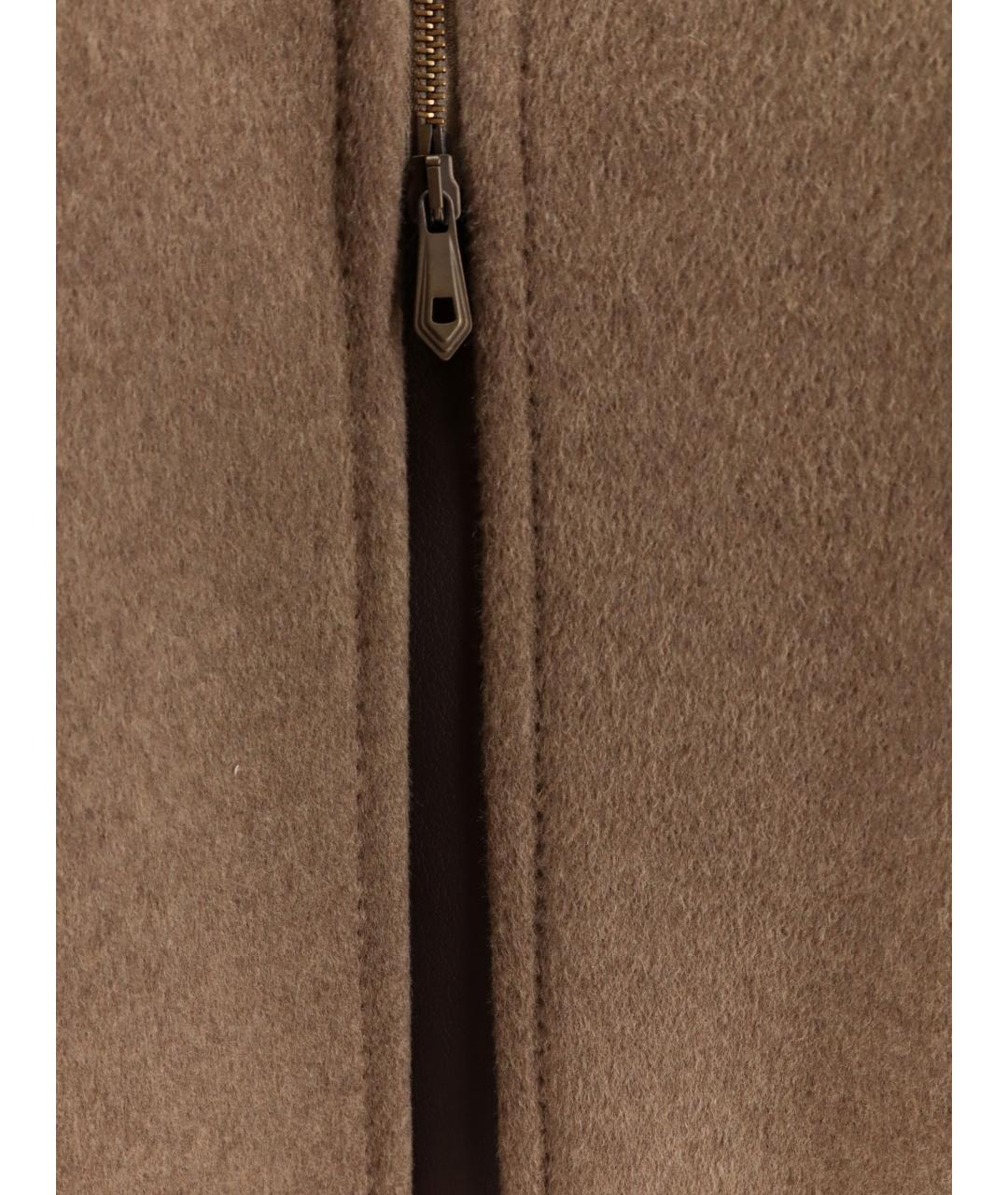 MAX MARA Бежевое кашемировое пальто, фото 3