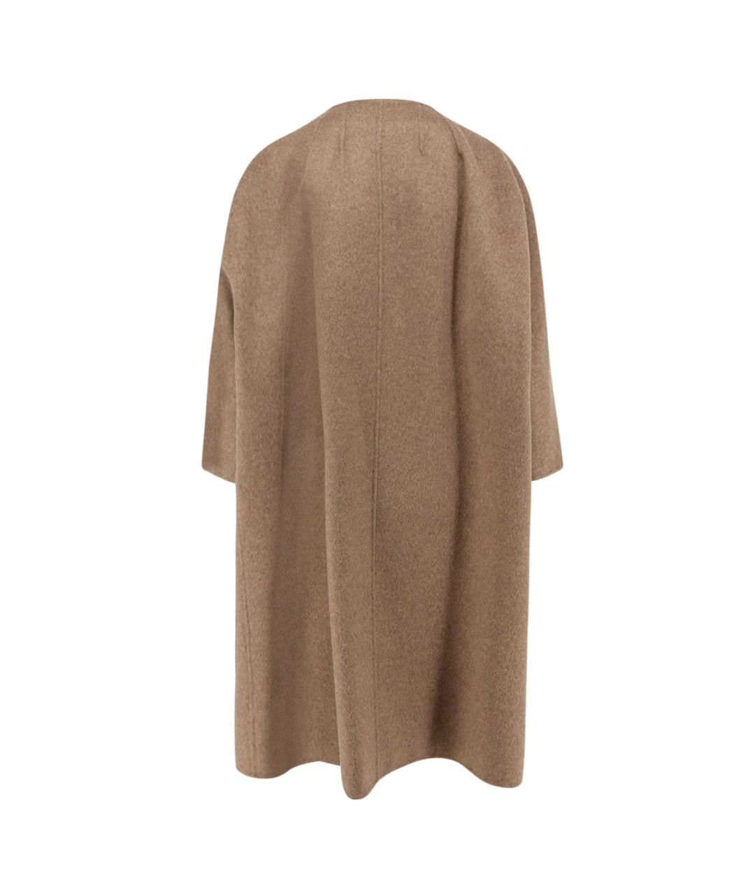 MAX MARA Бежевое кашемировое пальто, фото 2