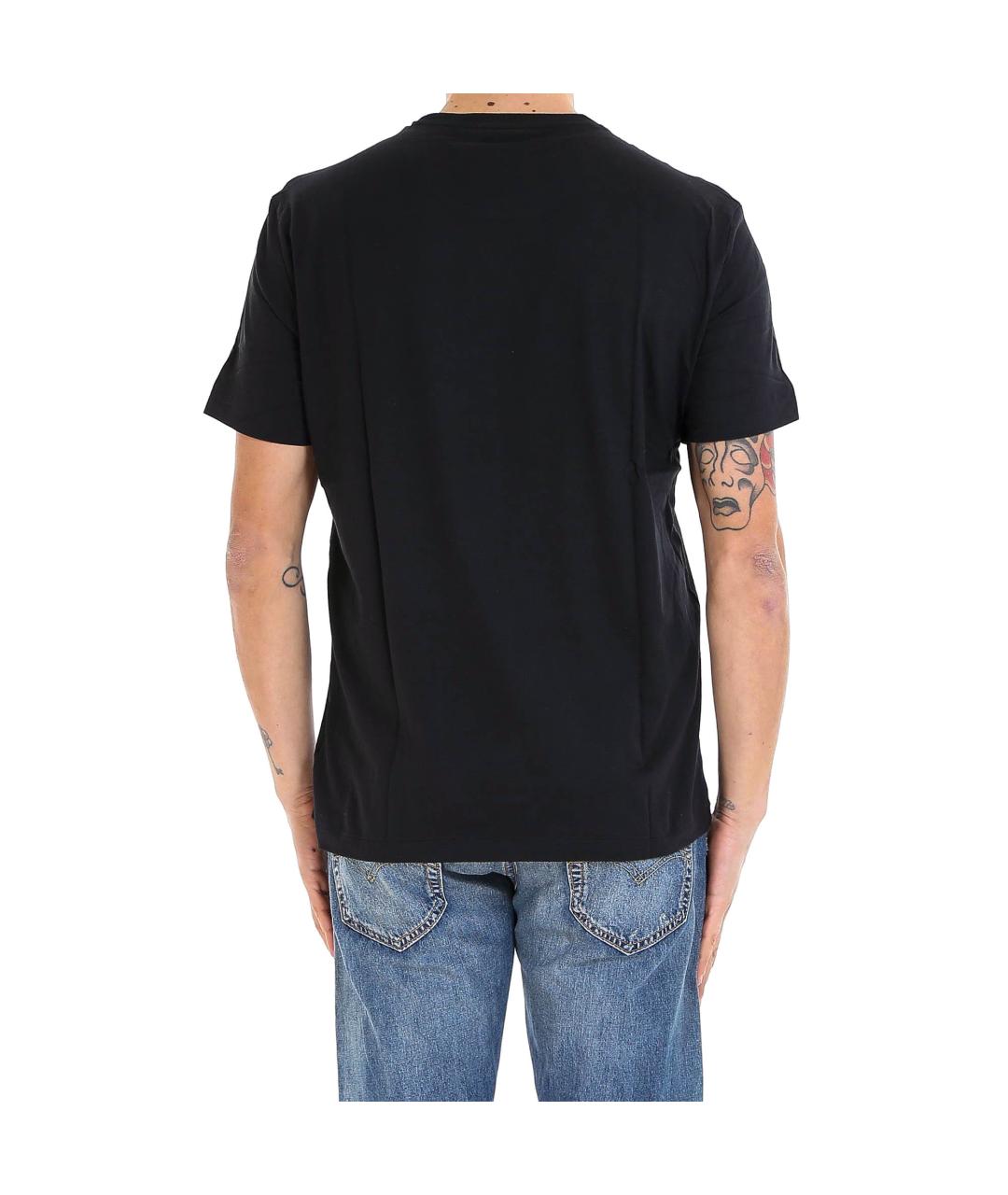 POLO RALPH LAUREN Черная хлопковая футболка, фото 3