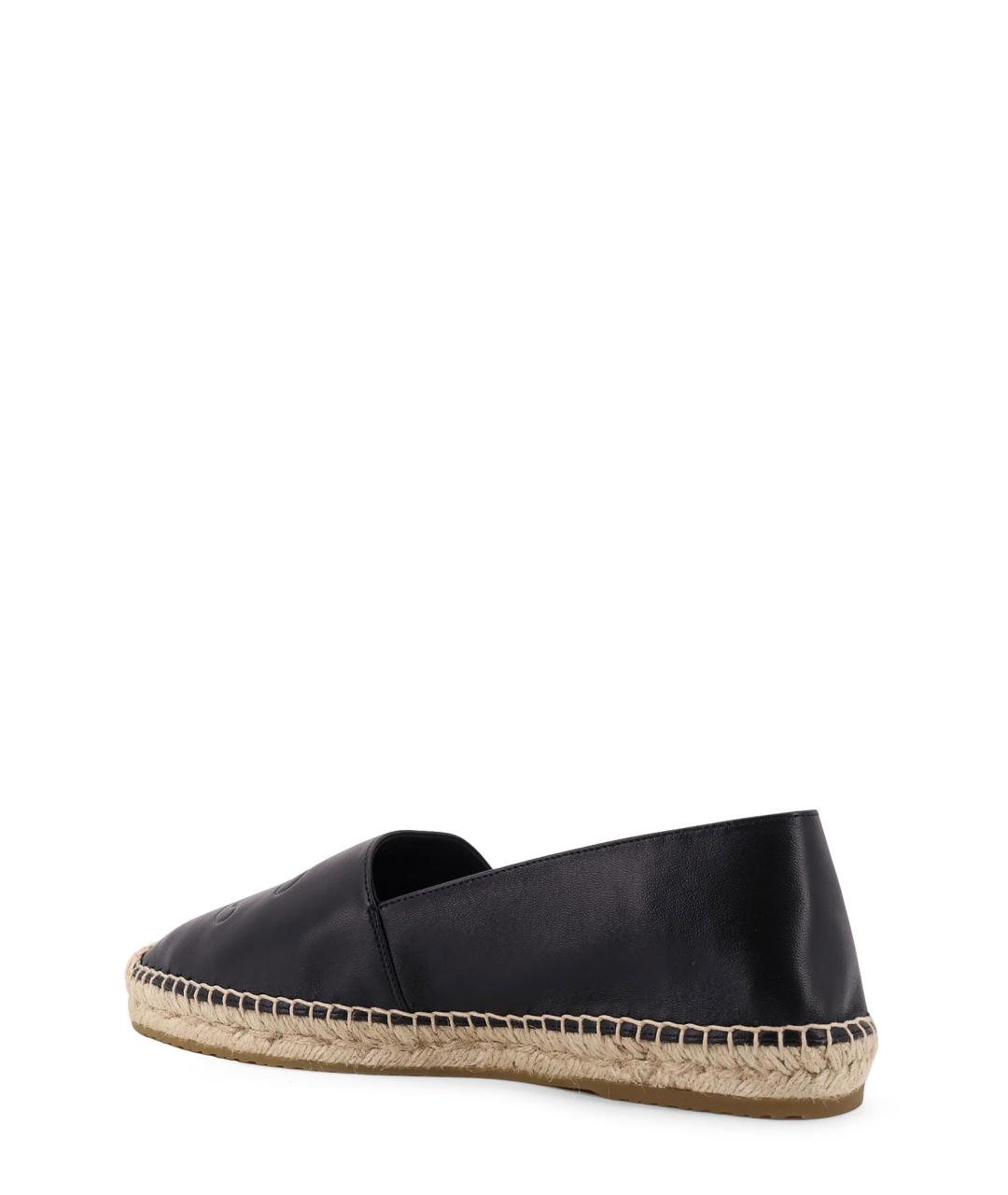 CELINE Черные кожаные эспадрильи, фото 3