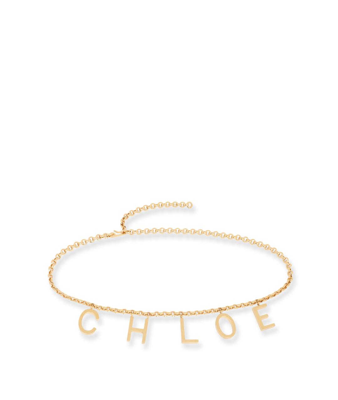 CHLOE Золотой ремень, фото 1