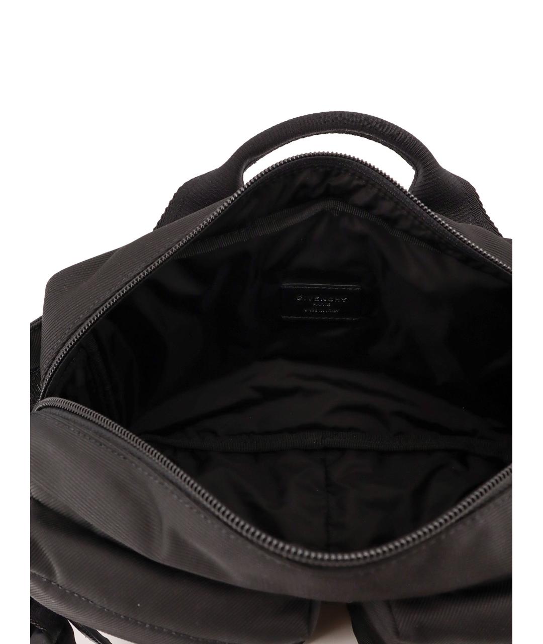 GIVENCHY Черная тканевая сумка на плечо, фото 4