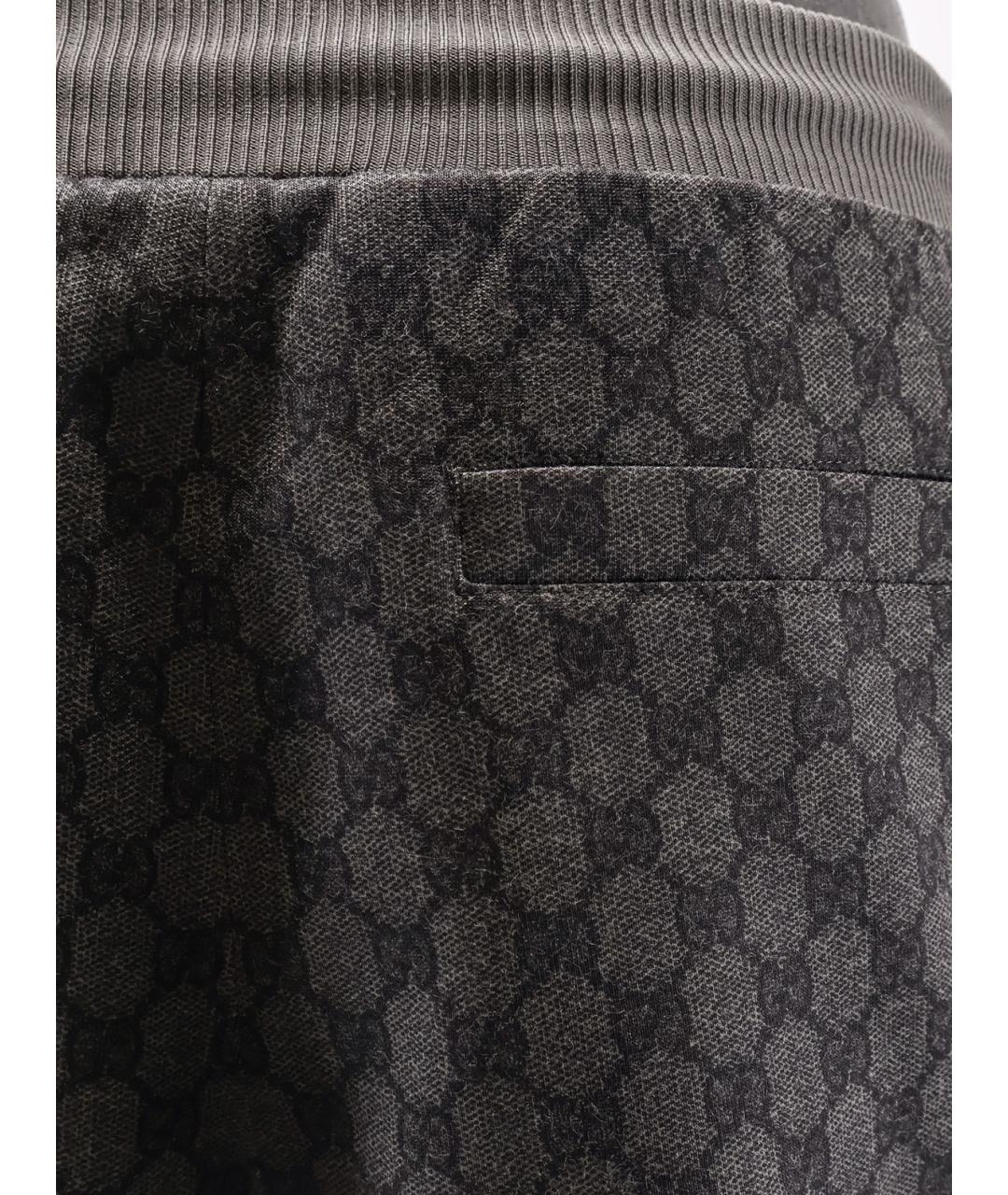 GUCCI Мульти полиэстеровые шорты, фото 3