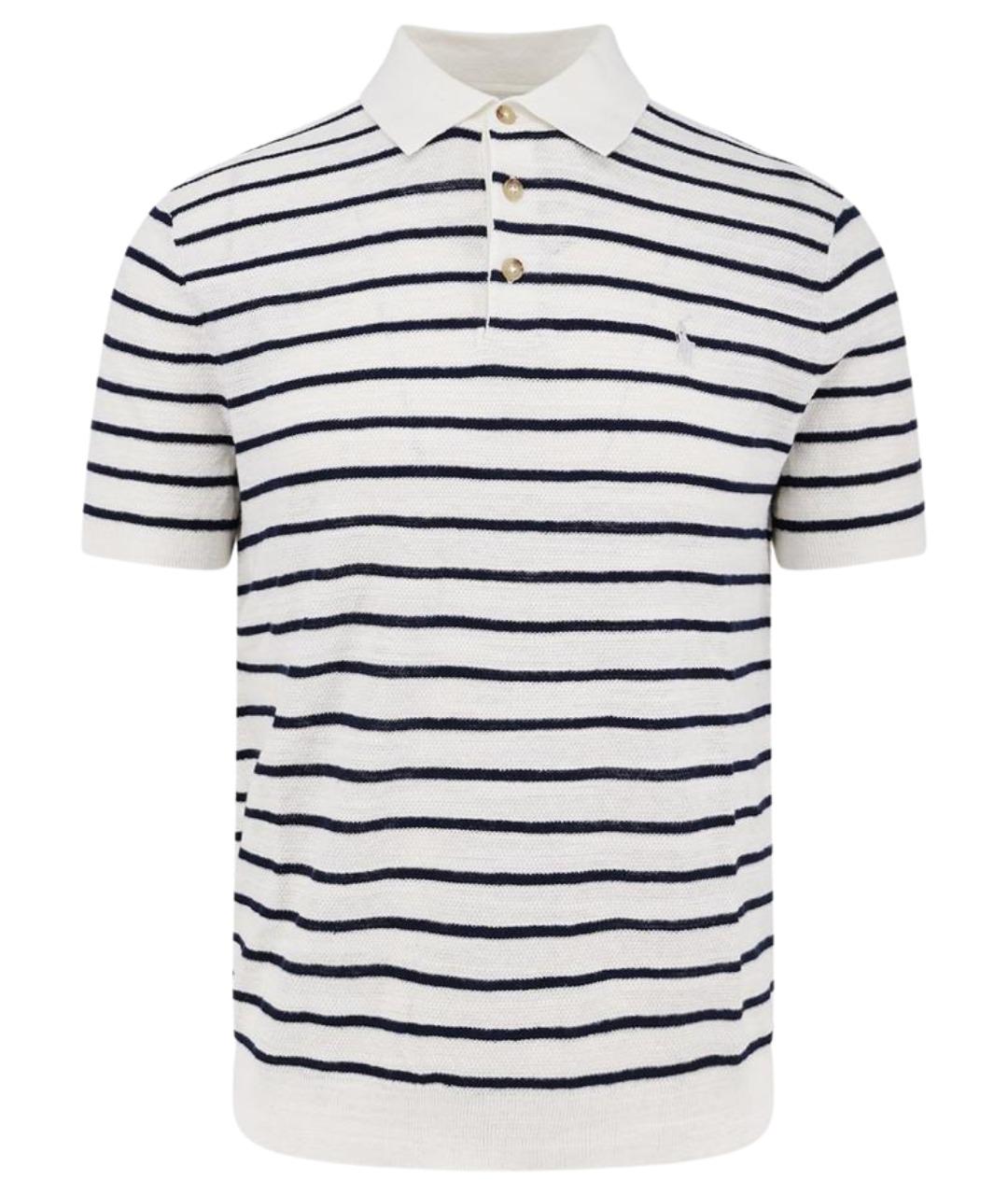 POLO RALPH LAUREN Мульти хлопковое поло с коротким рукавом, фото 1