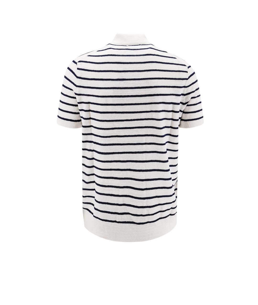 POLO RALPH LAUREN Мульти хлопковое поло с коротким рукавом, фото 2