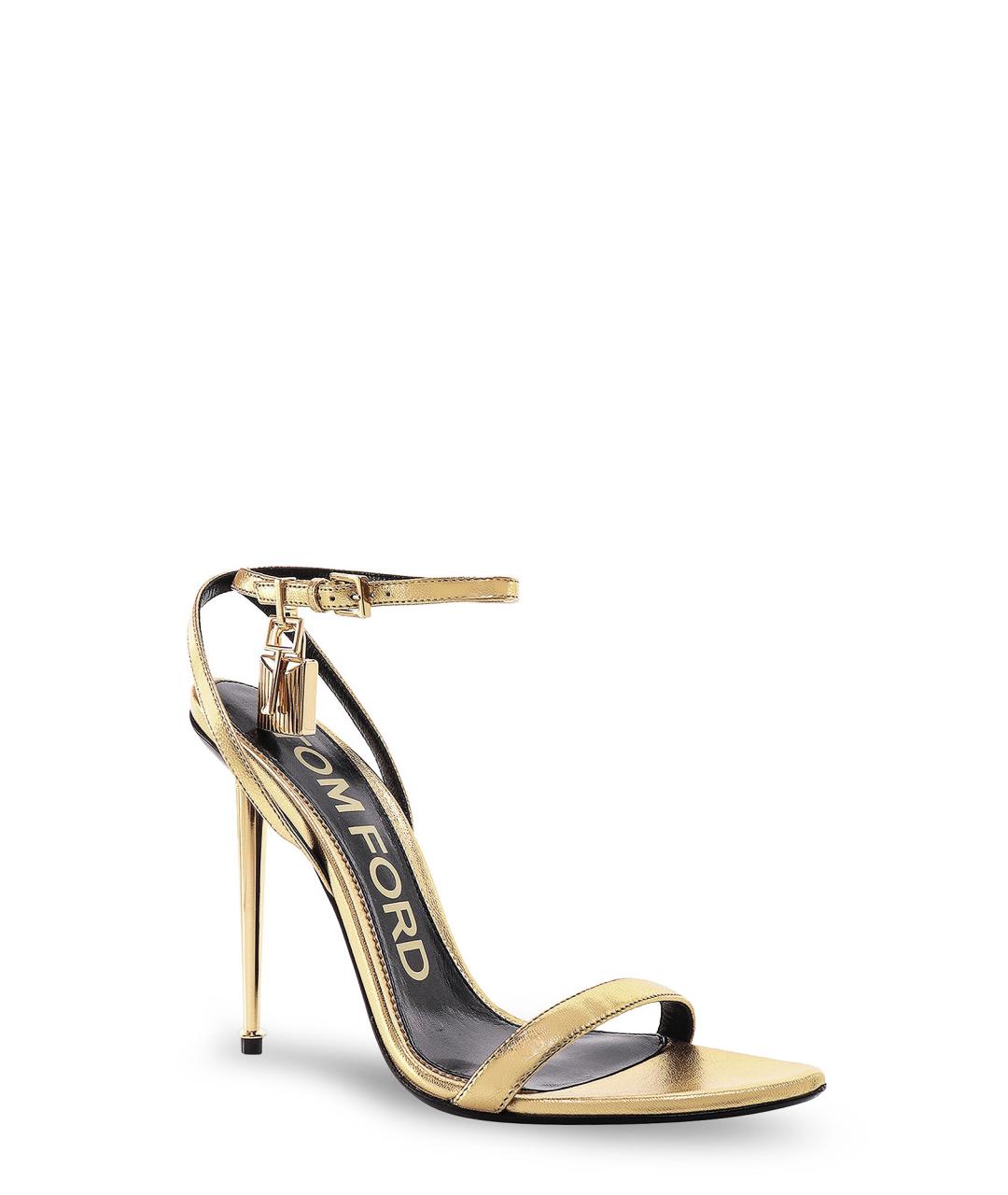 TOM FORD Кожаные босоножки, фото 2