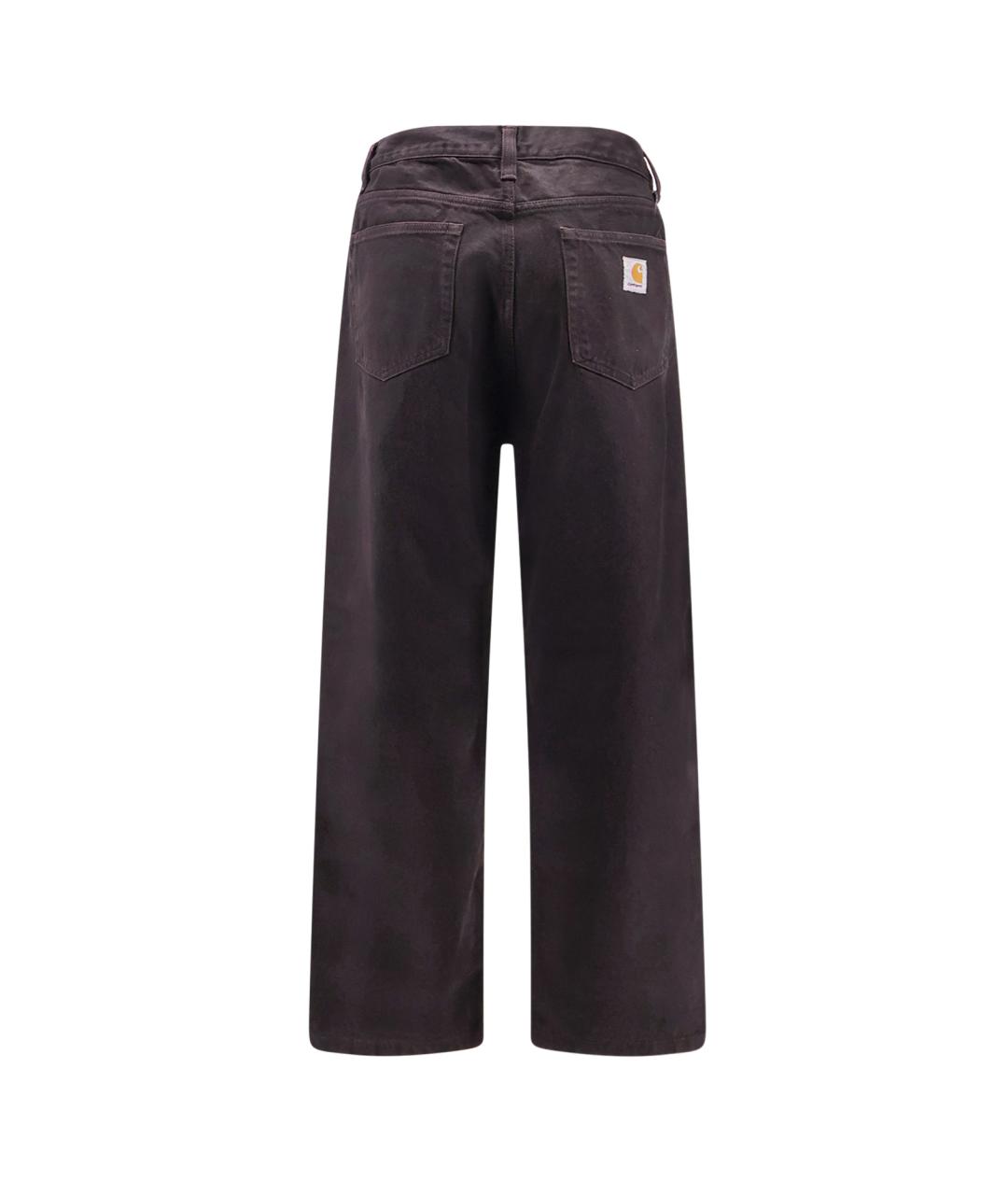 CARHARTT WIP Черные хлопковые повседневные брюки, фото 2