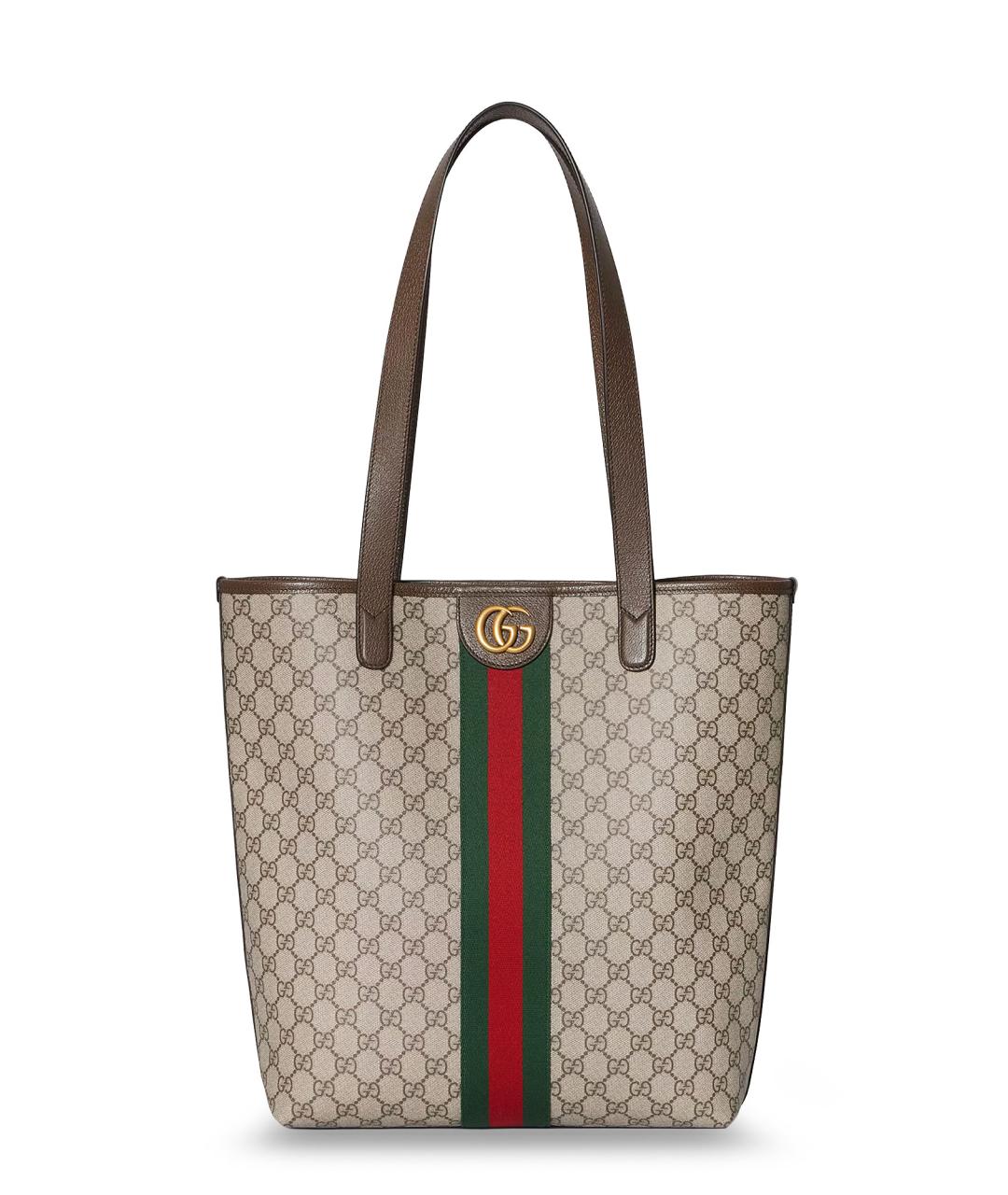 GUCCI Бежевая сумка тоут, фото 1