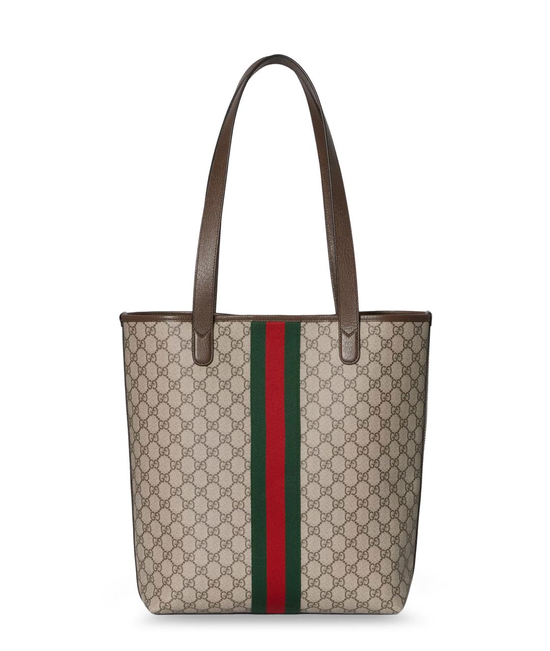 GUCCI Бежевая сумка тоут, фото 2