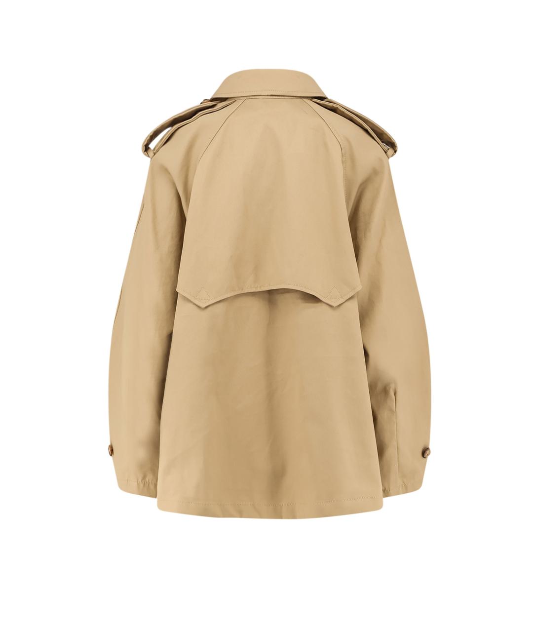 POLO RALPH LAUREN Бежевый хлопковый тренч/плащ, фото 2