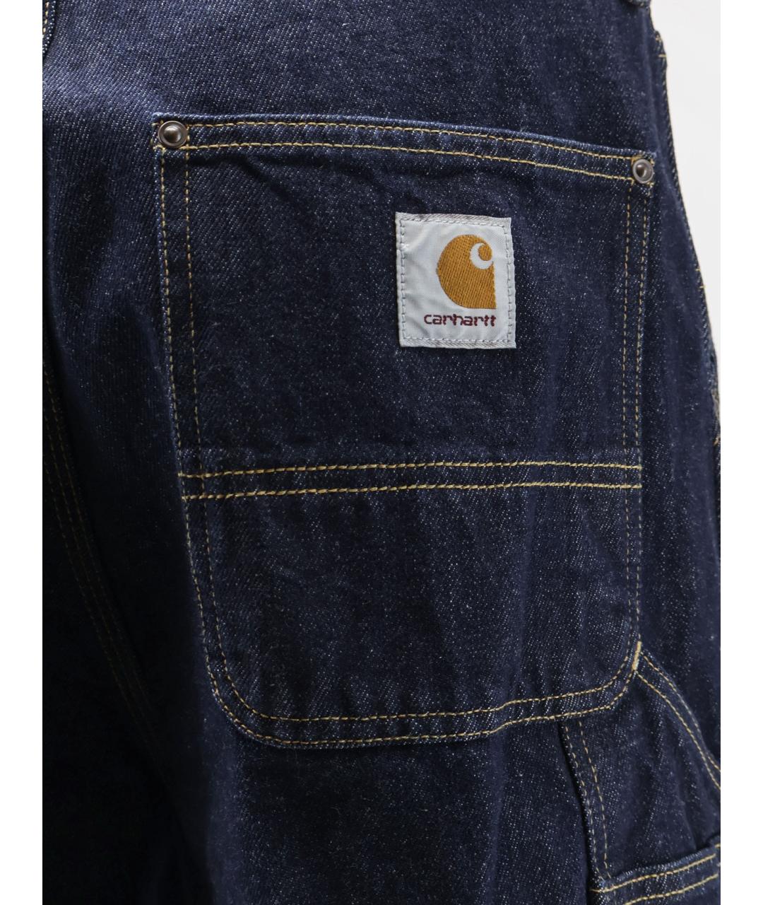 CARHARTT WIP Синие хлопковые шорты, фото 3
