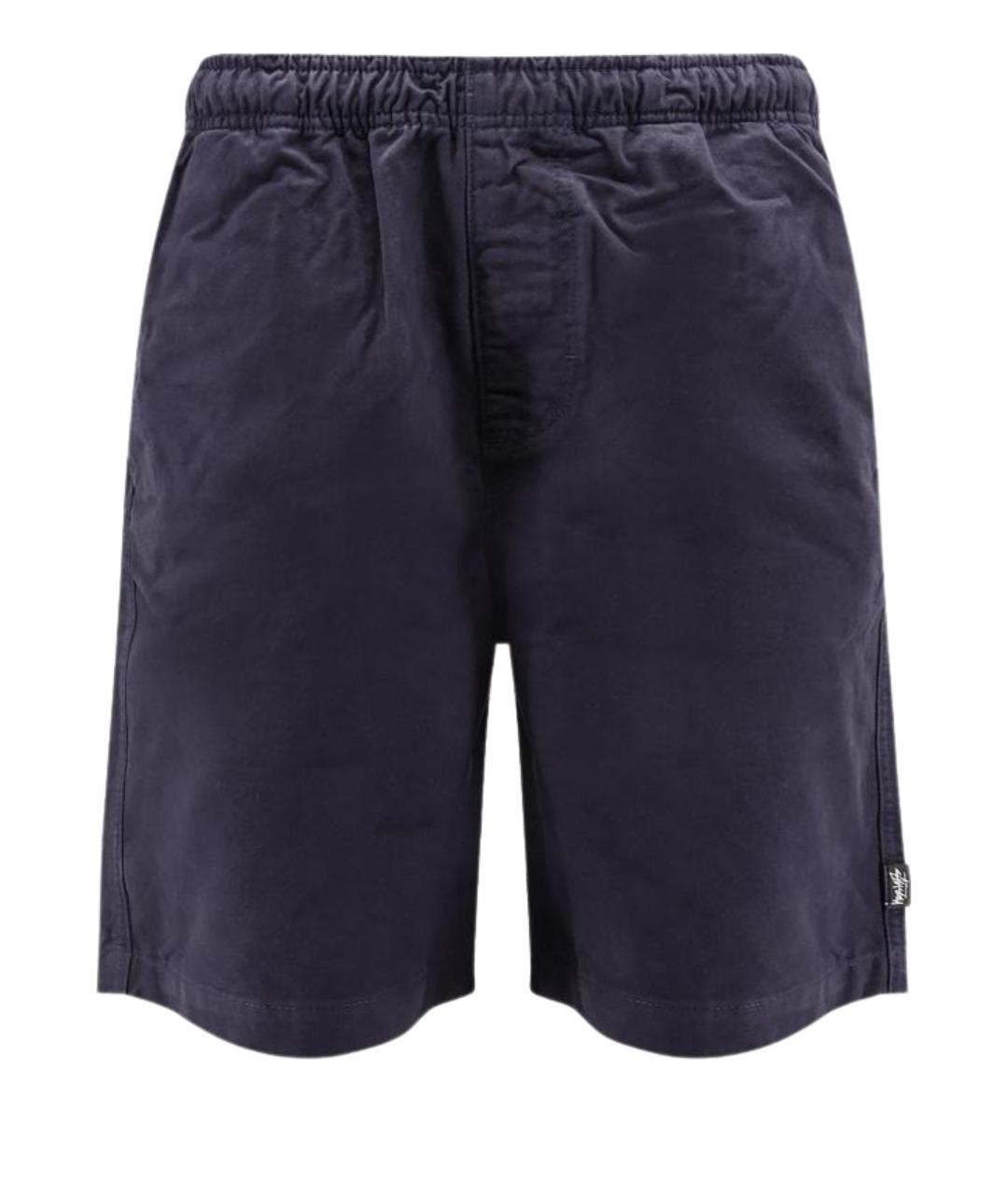 STUSSY Синие хлопковые шорты, фото 1