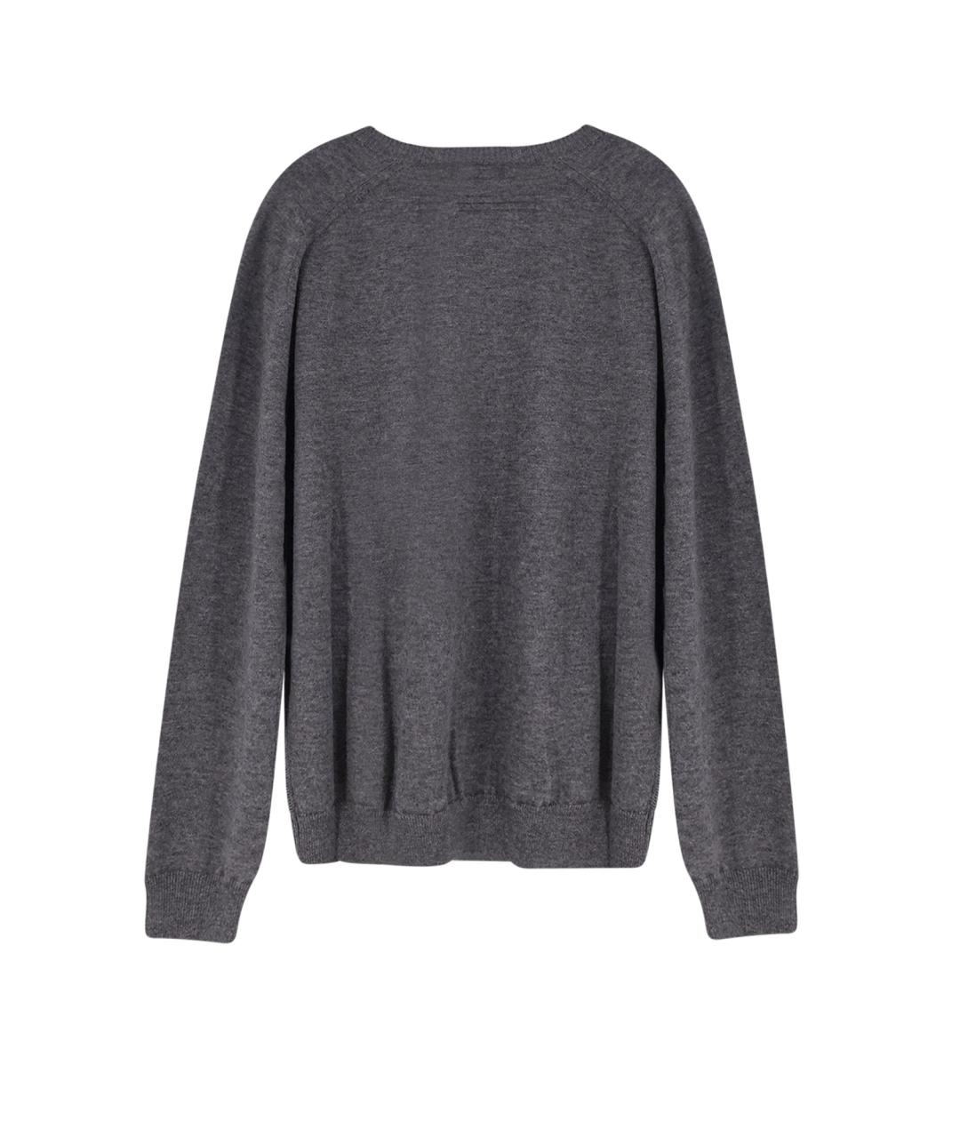 ZEGNA Серый кашемировый джемпер / свитер, фото 2