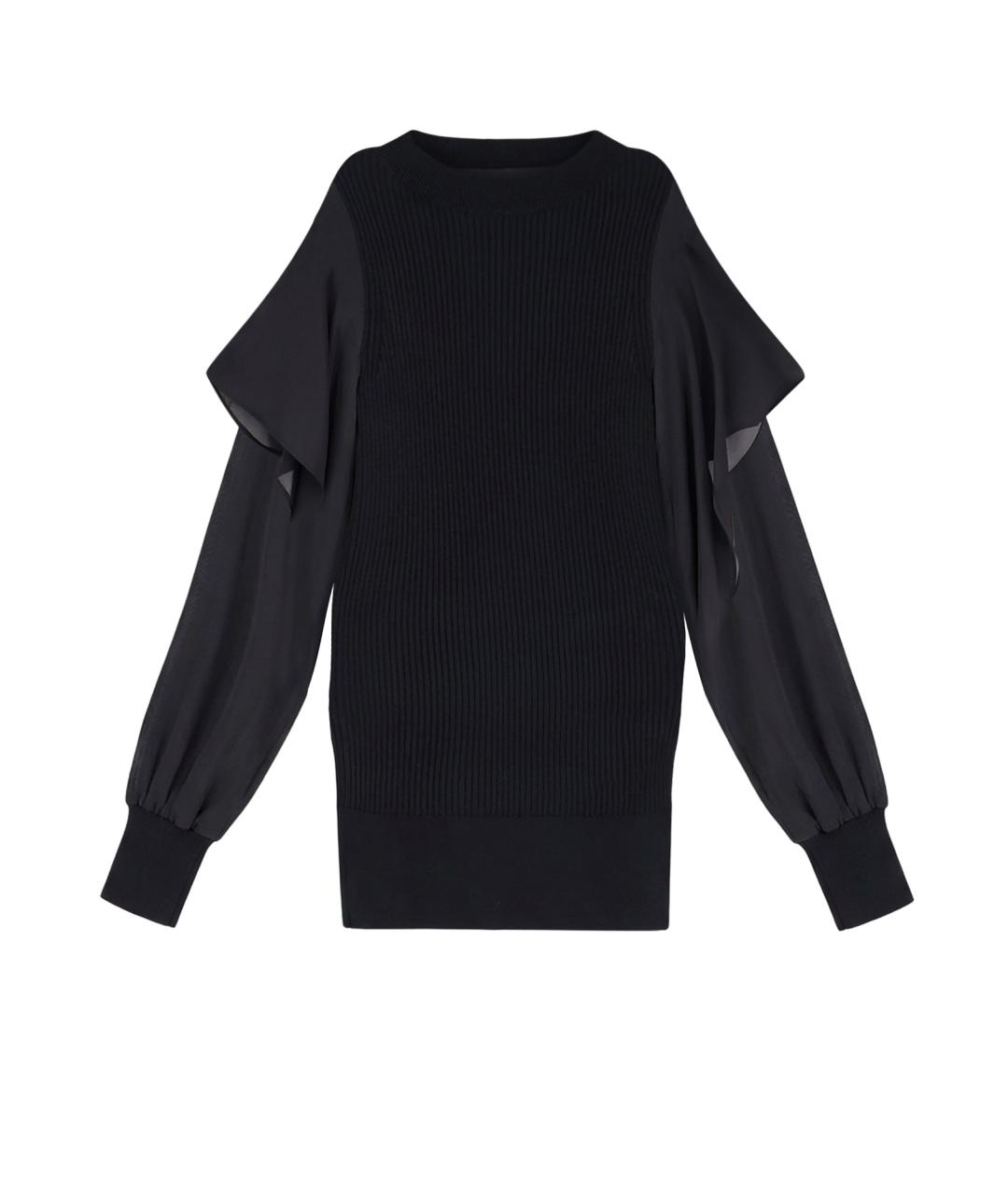 SACAI Черный джемпер / свитер, фото 4