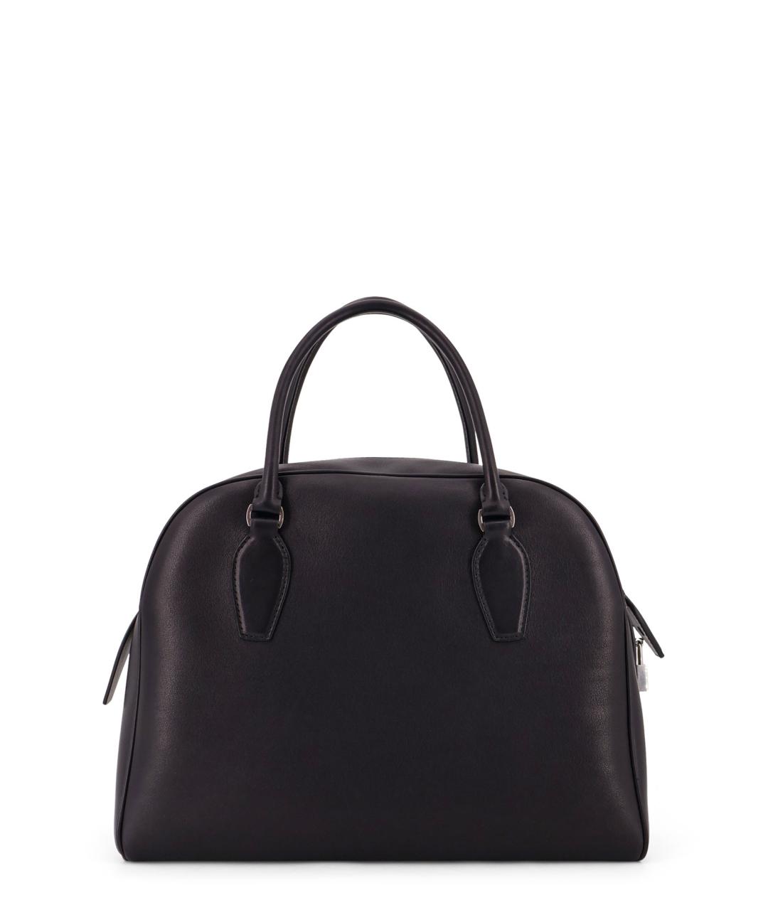 THE ROW Черная кожаная сумка тоут, фото 2