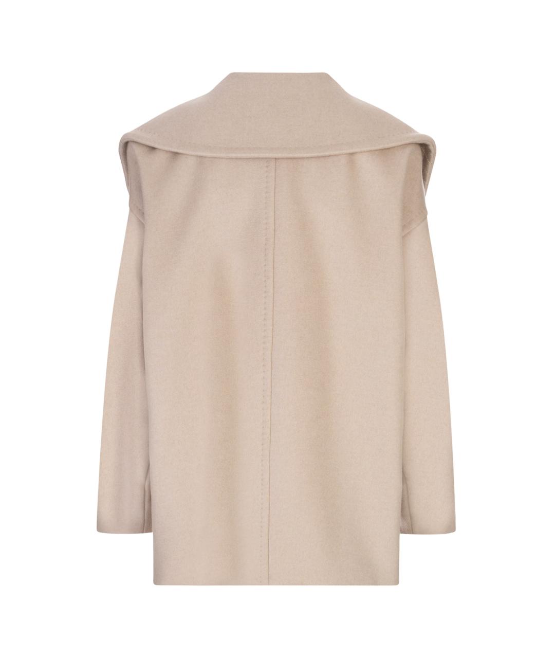 MAX MARA Бежевое кашемировое пальто, фото 2