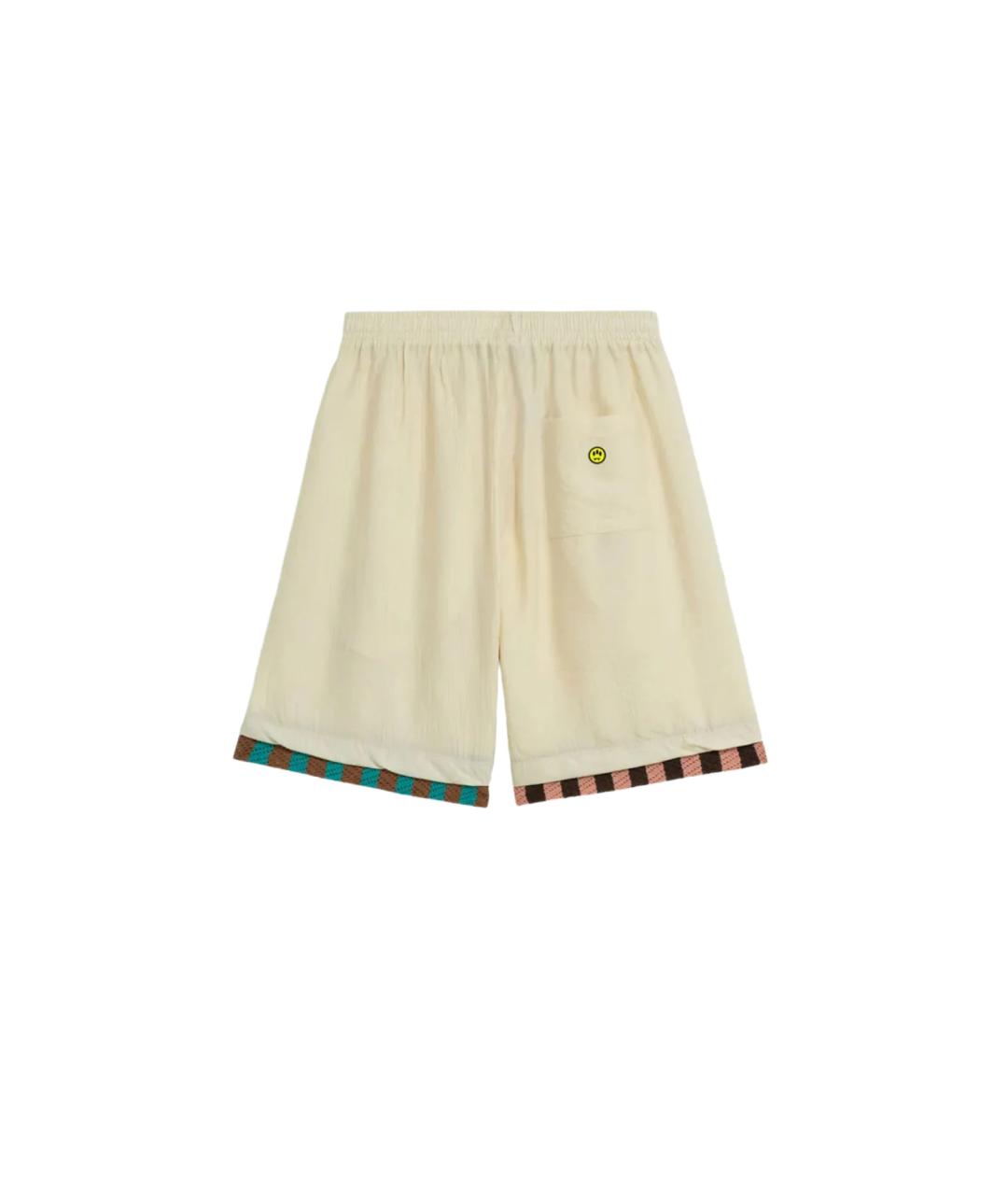 BARROW Бежевые вискозные шорты, фото 2
