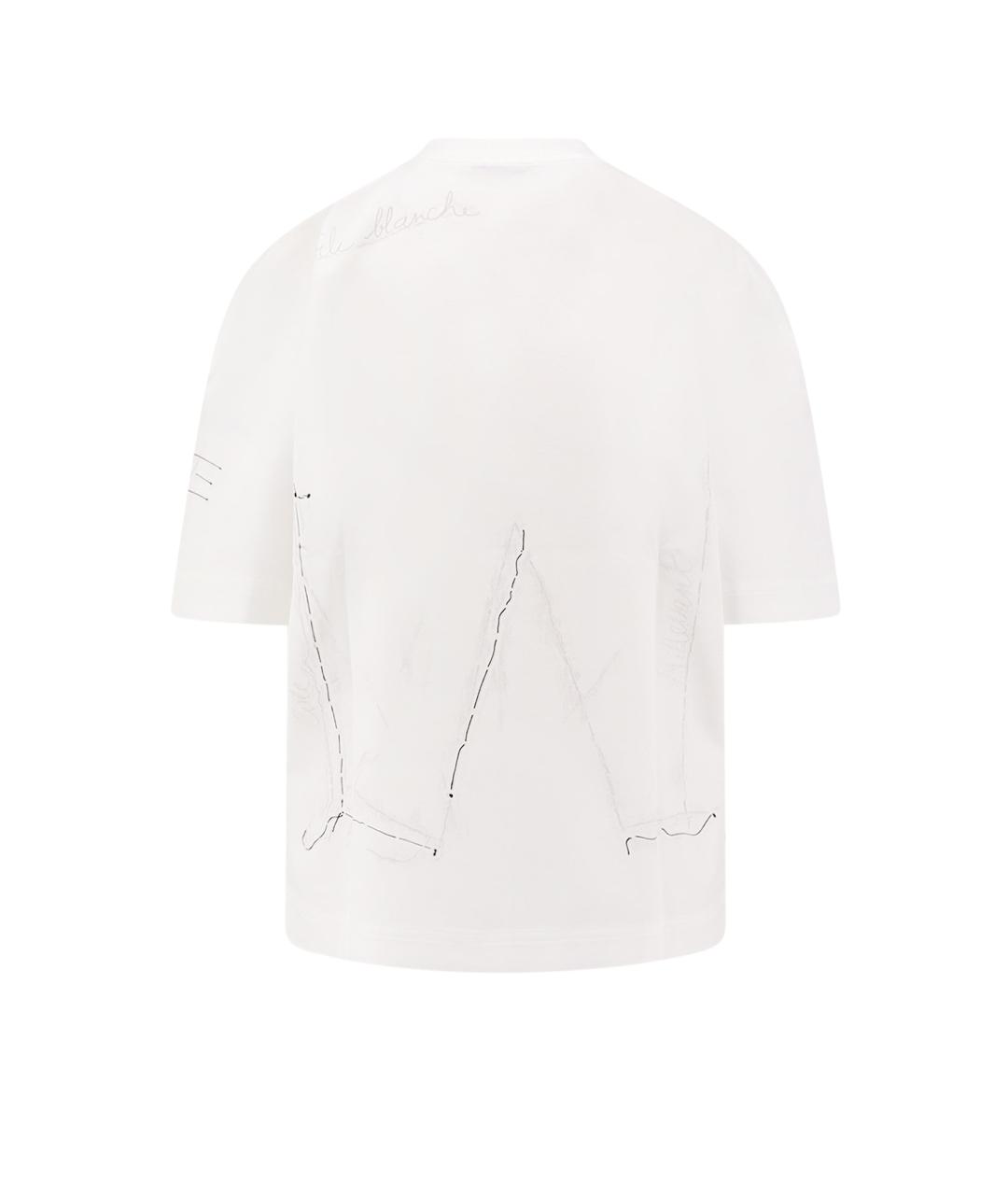 GIVENCHY Белая хлопковая футболка, фото 2