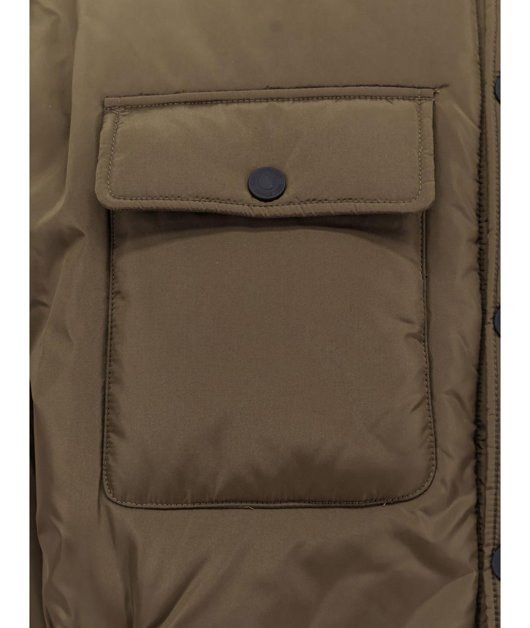 DSQUARED2 Хаки полиамидовая куртка, фото 3