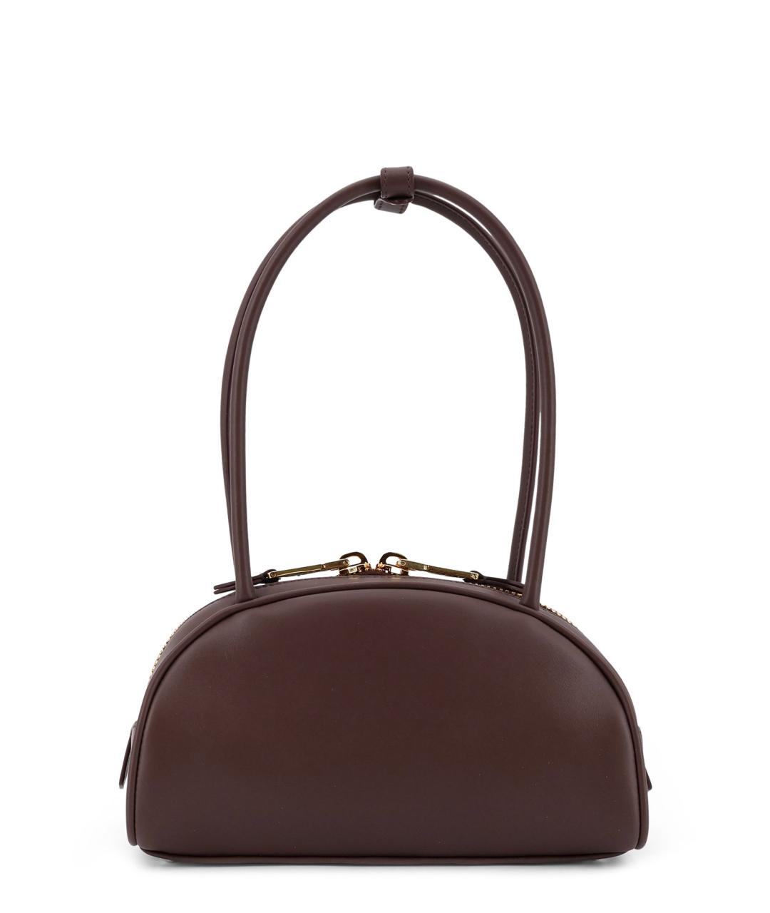 MIU MIU Коричневая кожаная сумка через плечо, фото 2