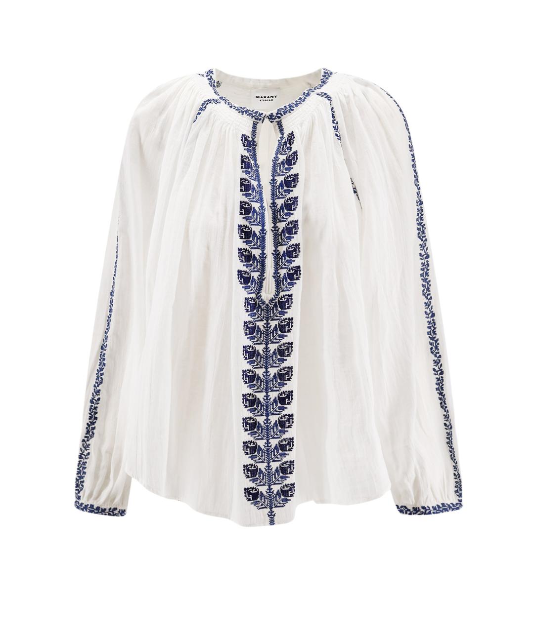 ISABEL MARANT ETOILE Мульти хлопковая рубашка, фото 1