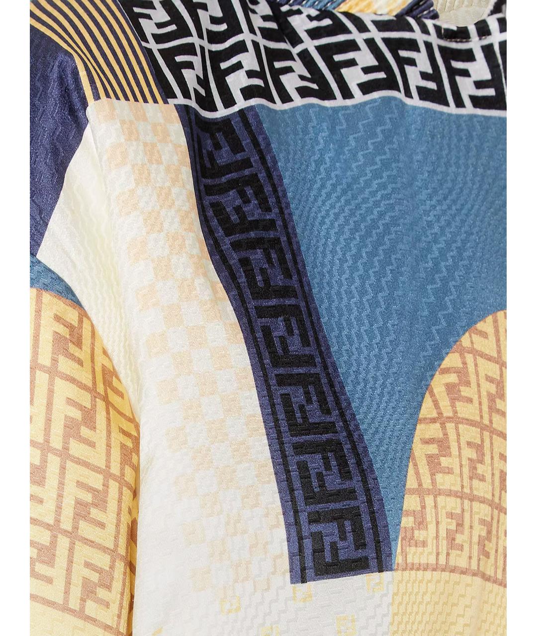FENDI Мульти шелковая куртка, фото 3