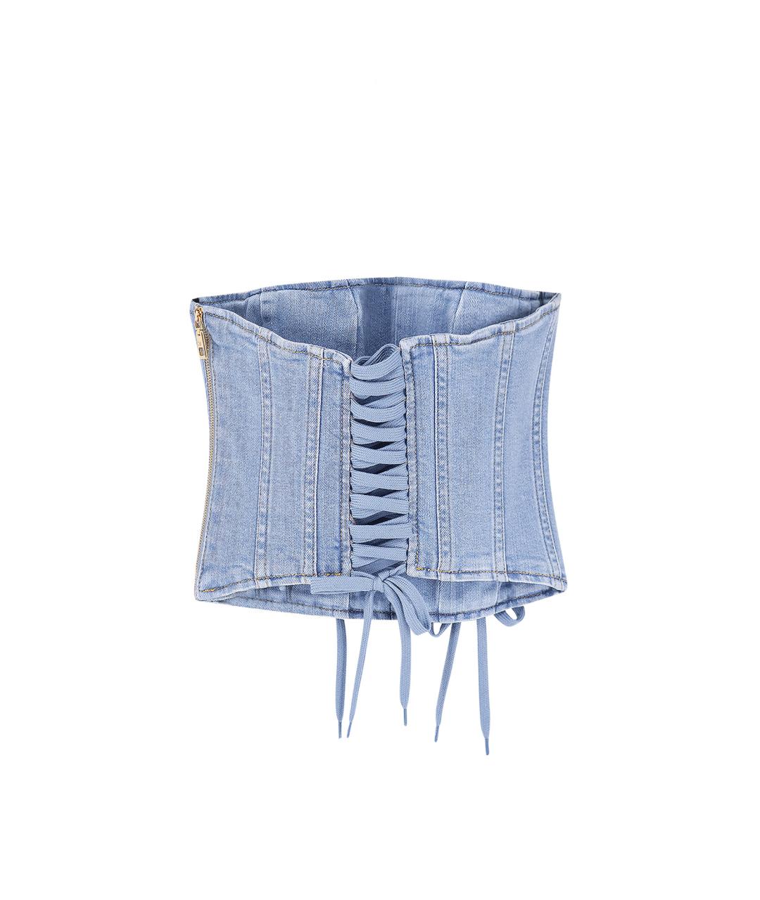 ELISABETTA FRANCHI Голубой корсеты, фото 2