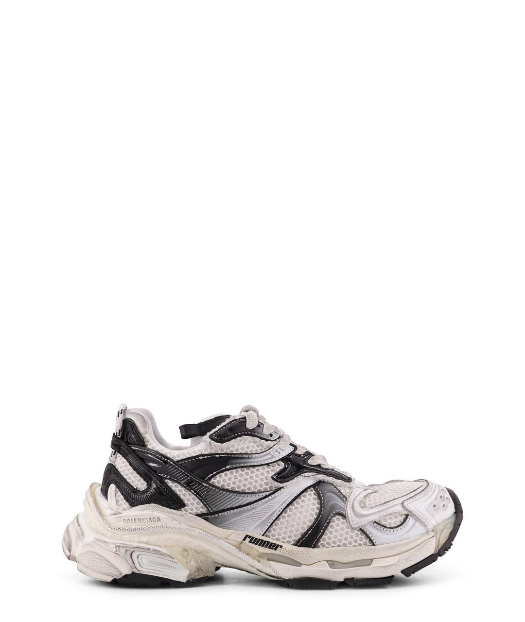 BALENCIAGA Мульти текстильные низкие кроссовки / кеды, фото 1