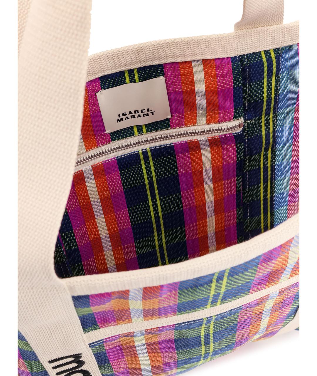 ISABEL MARANT Мульти тканевая сумка тоут, фото 4