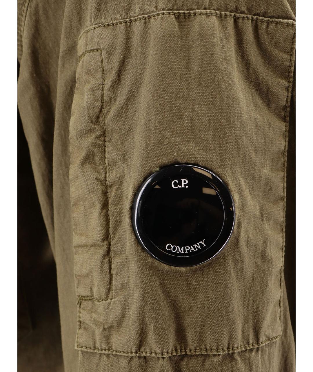 CP COMPANY Хаки хлопковая куртка, фото 3